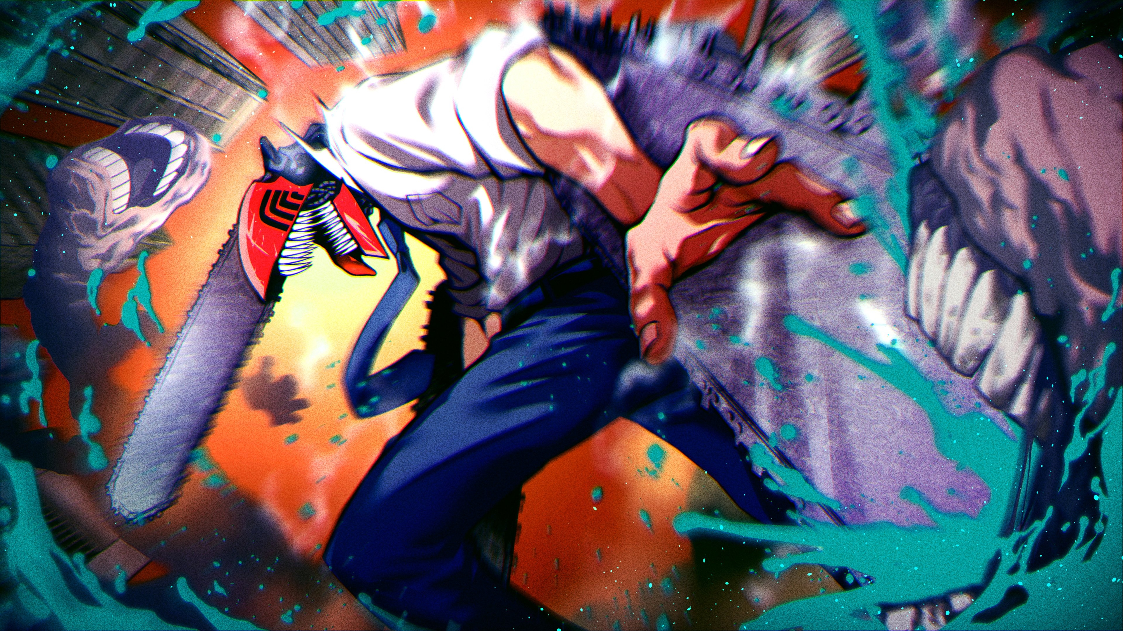 3840x2160 Chainsaw Man Wallpaper and Background, Desktop