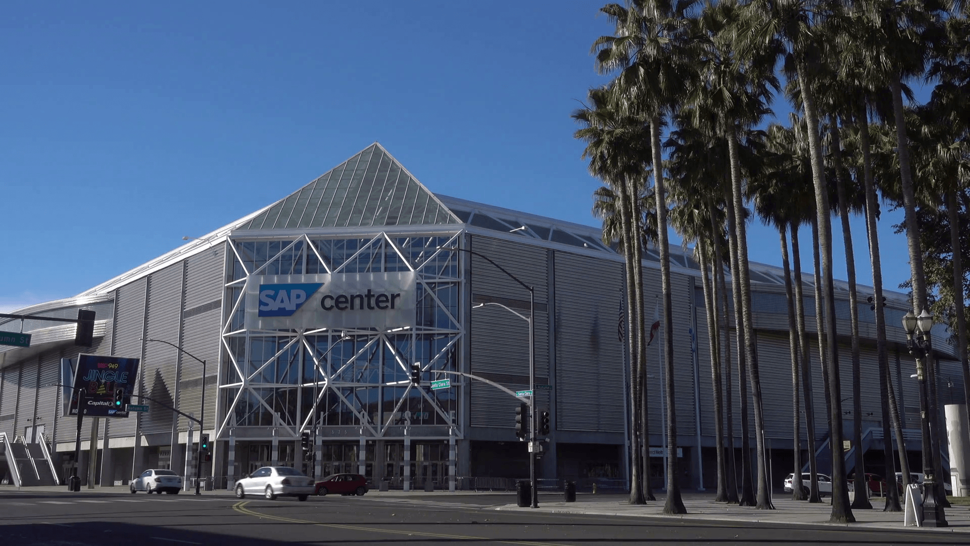 1920x1080 SAP Center in San Jose, California, USA Stock Video Footage, Desktop