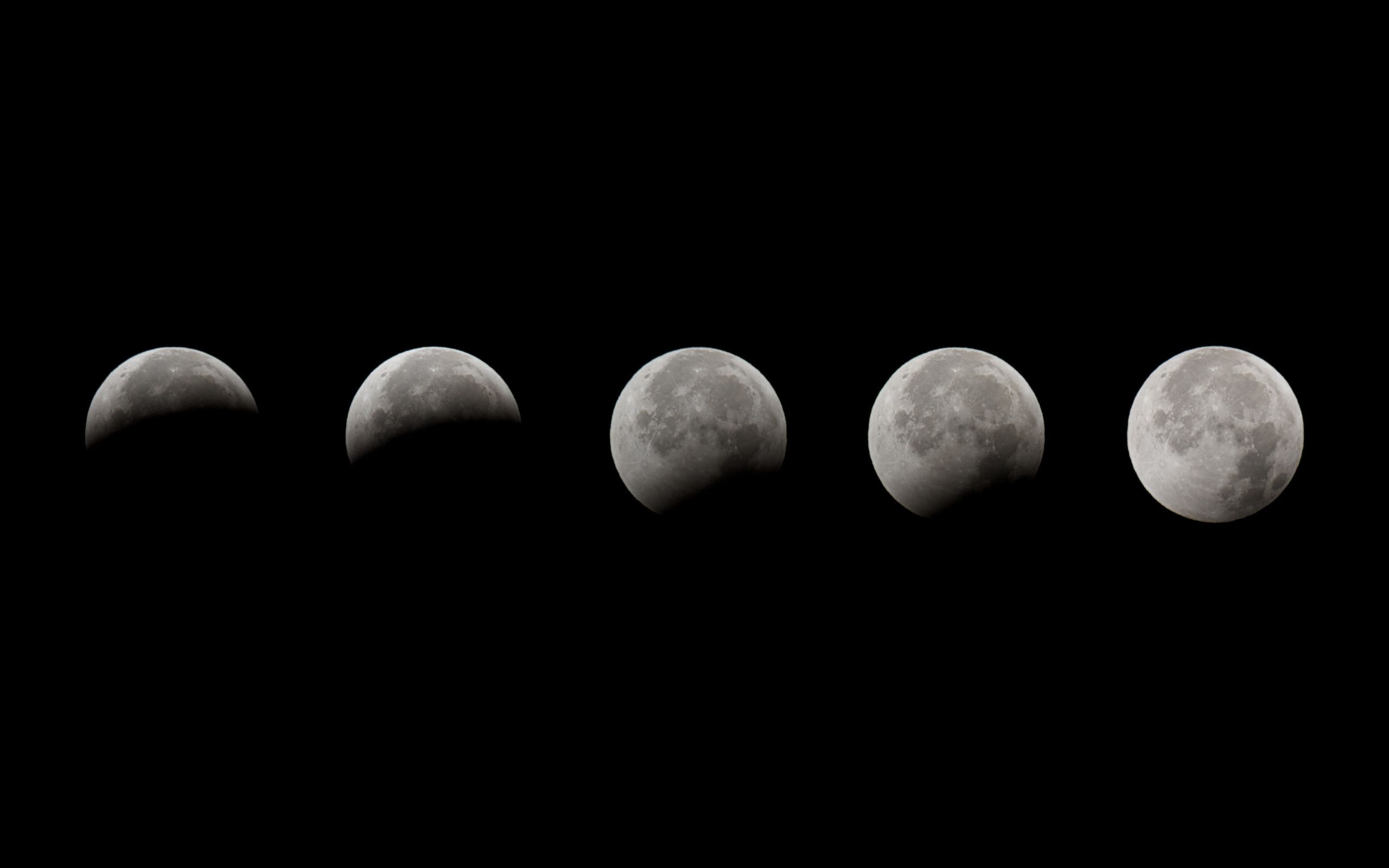 2560x1600 Moon Phases Wallpaper Free Moon Phases Background, Desktop