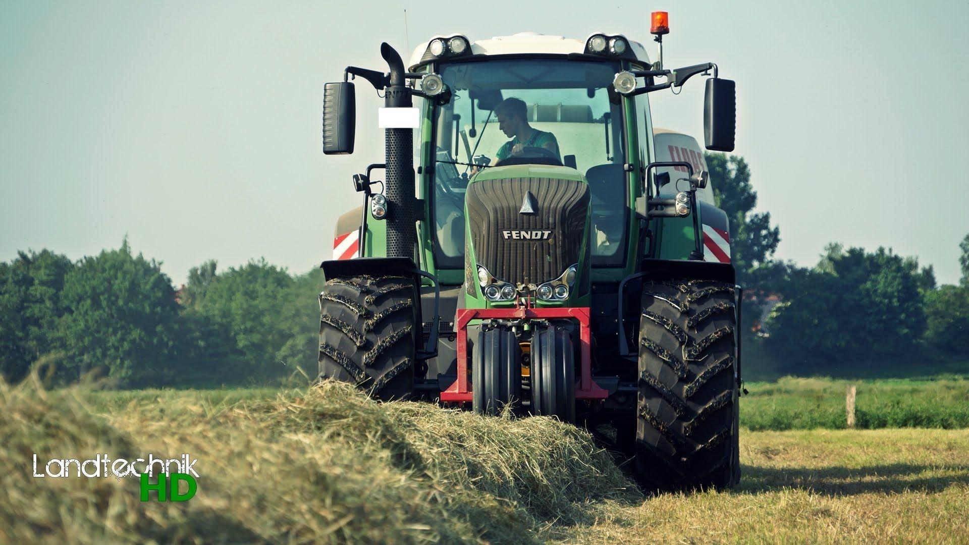 1920x1080 Ballen pressen mit Fendt Vario 828 und Claas Quadrant 3200 RC HD, Desktop