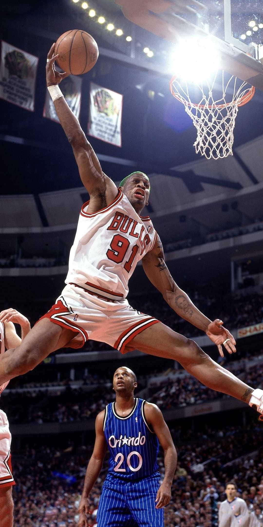 1080x2160 Dennis Rodman Wallpaper, Phone