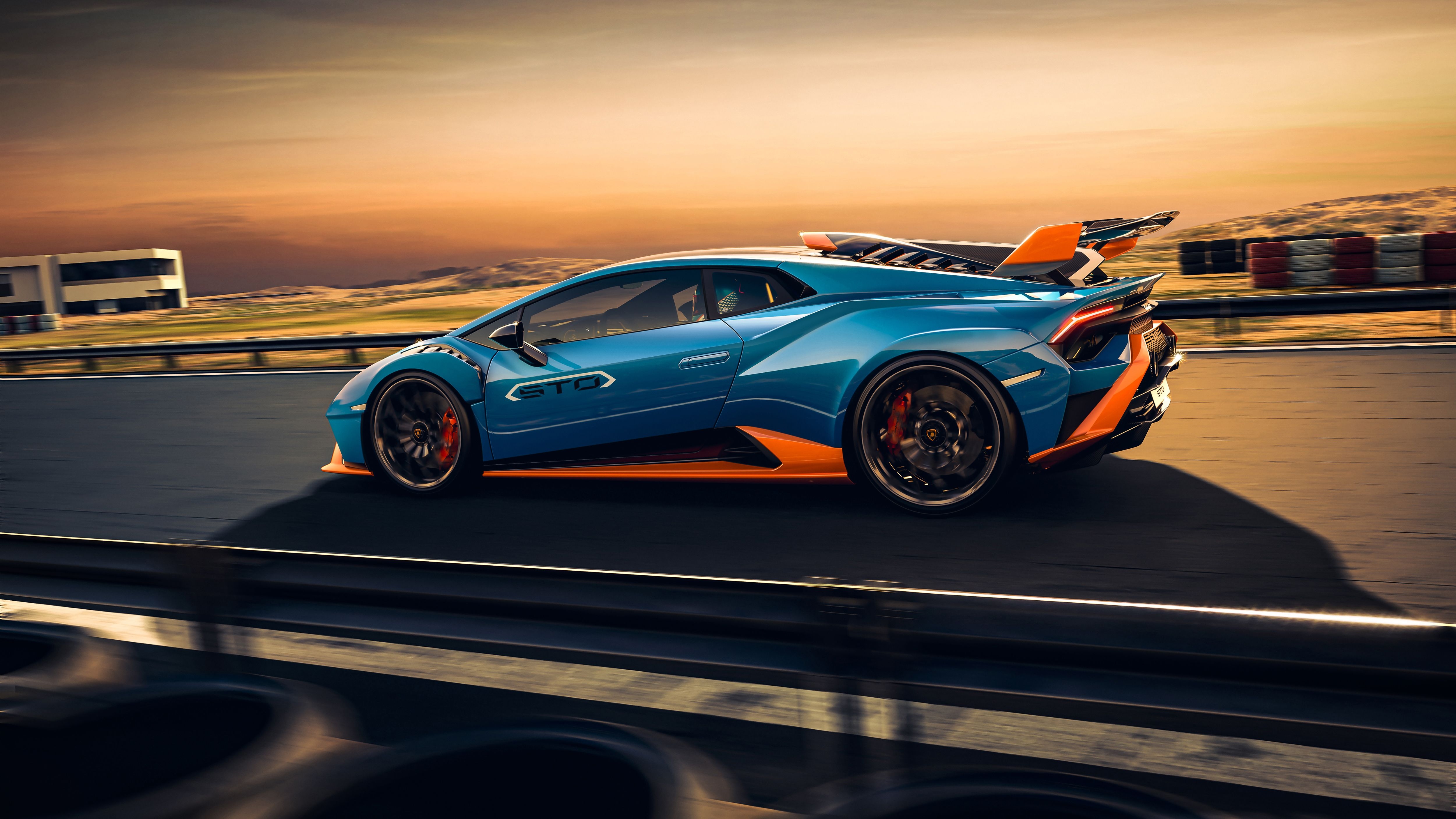 5000x2820 Lamborghini Huracan Sto Side View 5k, HD Cars, 4k Wallpaper, Image, Background, Photo and Picture, Desktop