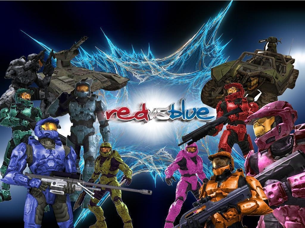 1030x770 Wallpaper For > Red Vs Blue Wallpaper Season 10, Desktop