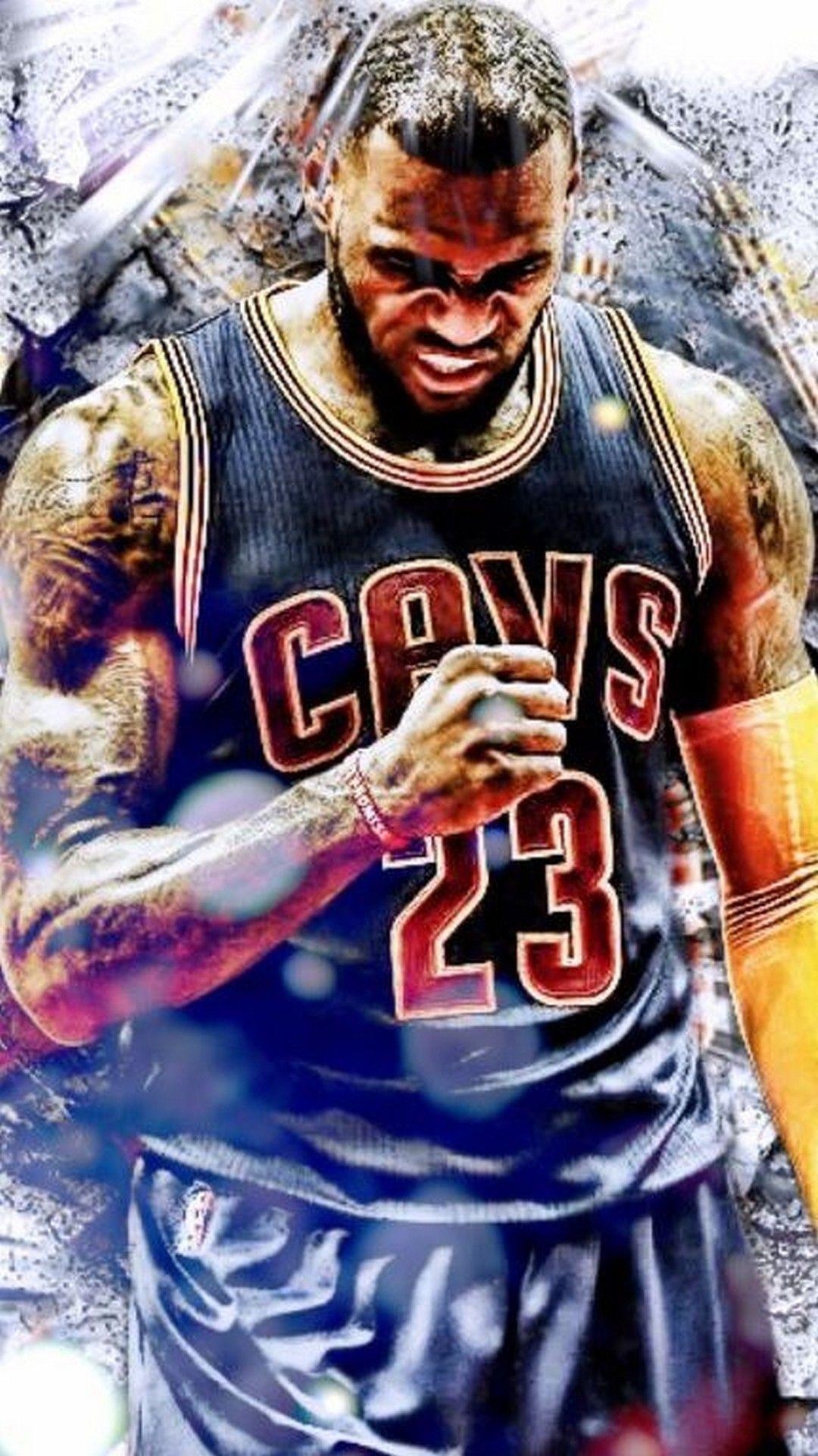 1080x1920 LeBron James Cavaliers iPhone Wallpaper 3D iPhone Wallpaper, Phone