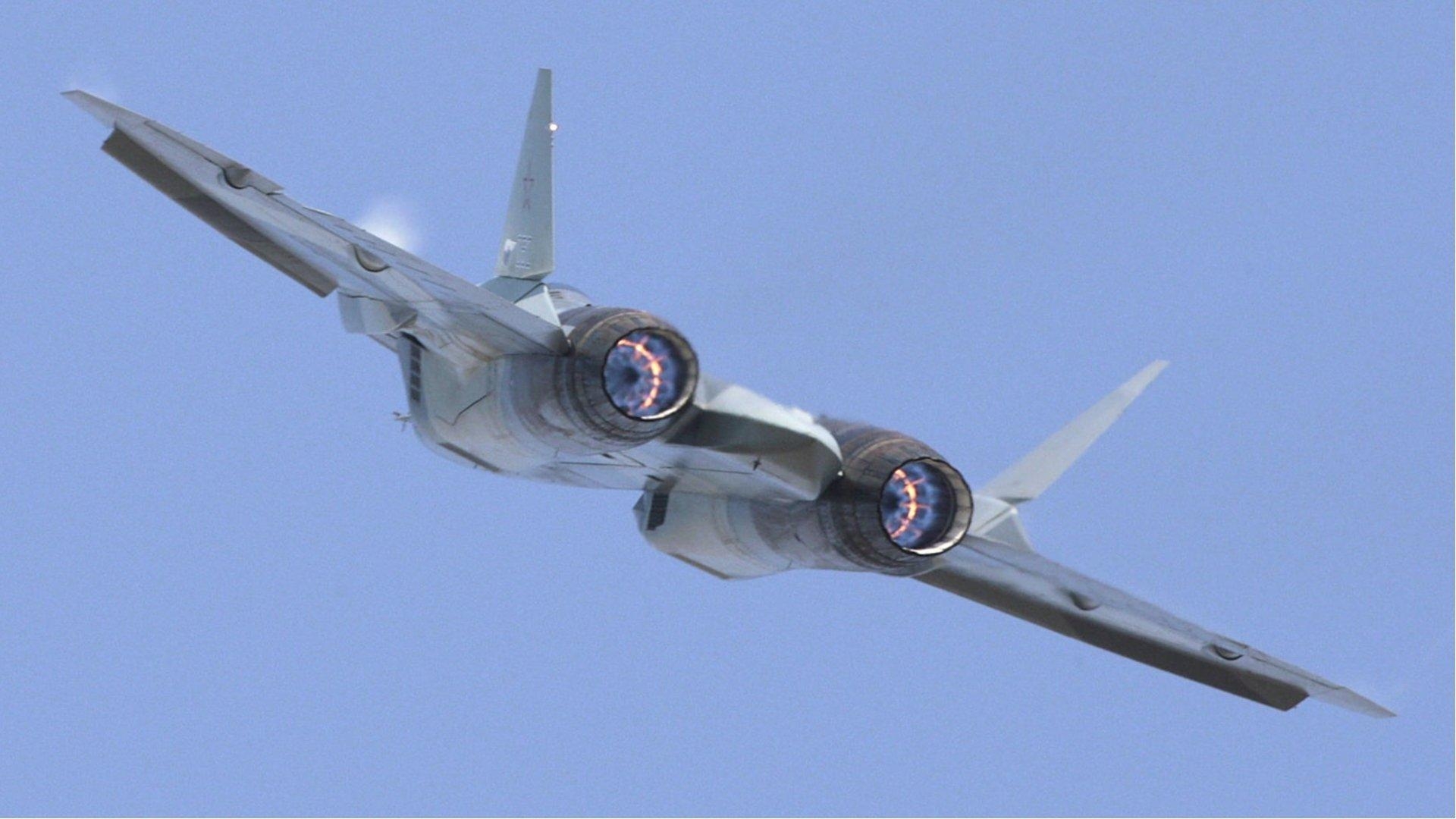 1920x1080 Sukhoi Su 57 HD Wallpaper, Desktop