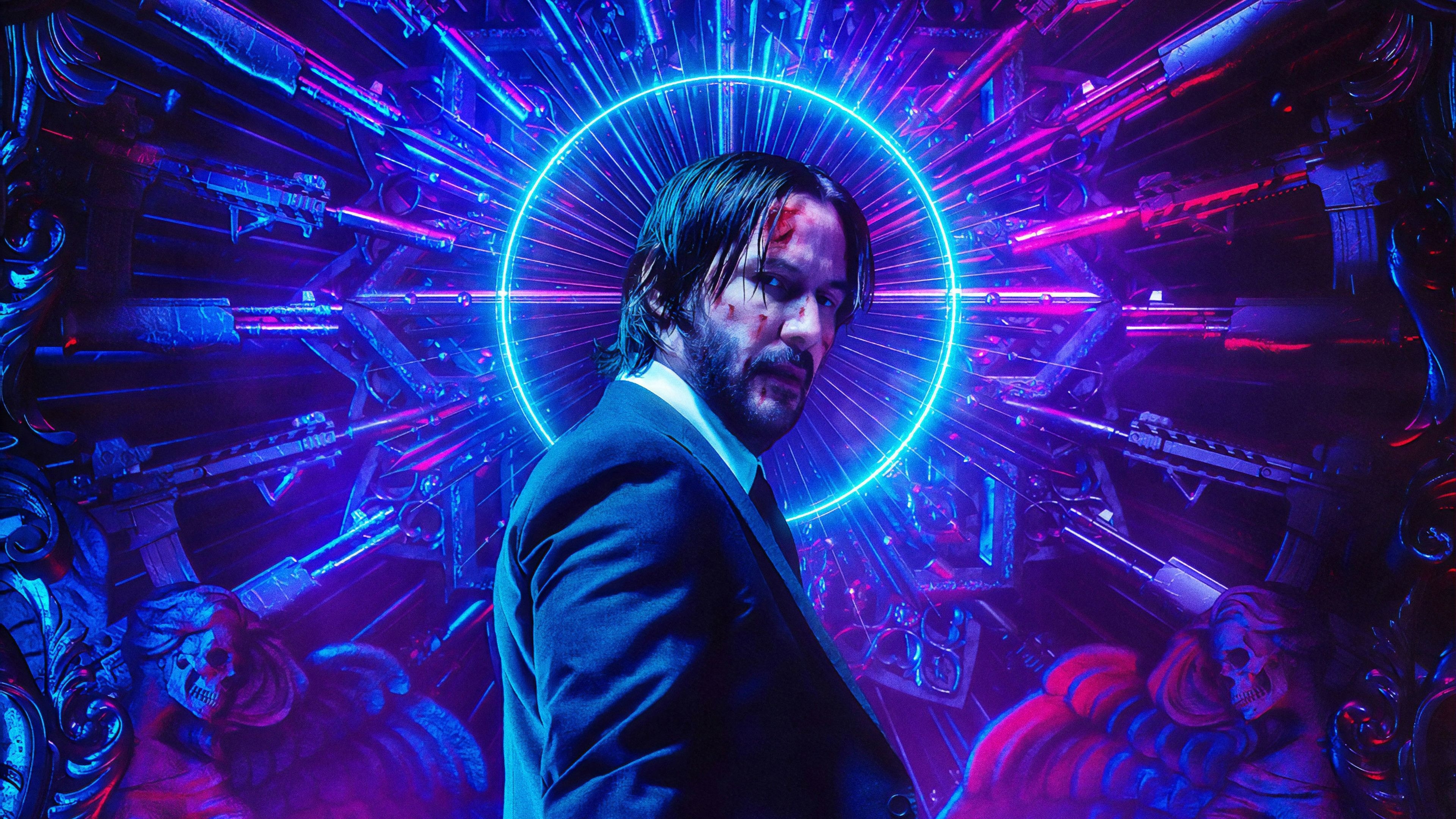 3840x2160 John Wick 3 Keanu Reeves 4K Wallpaper, Desktop