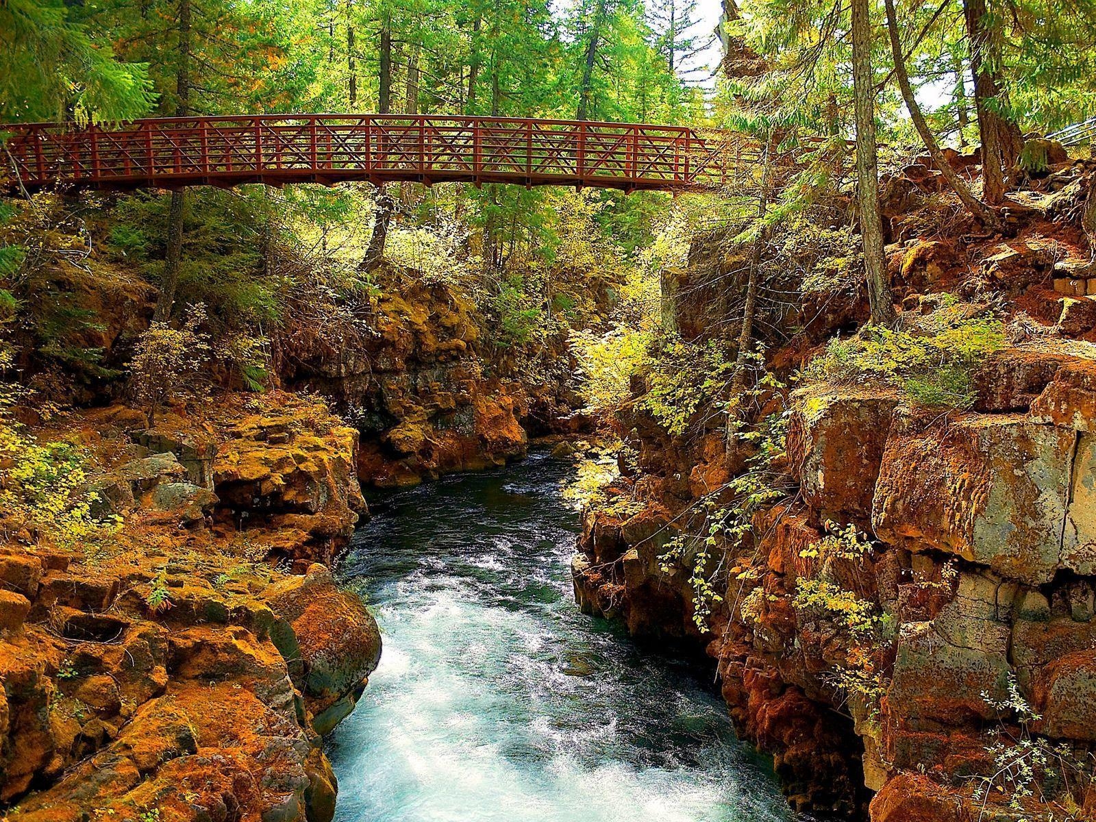 1600x1200 Rogue River Gorge Wallpaper Rivers Nature Wallpaper in jpg format, Desktop