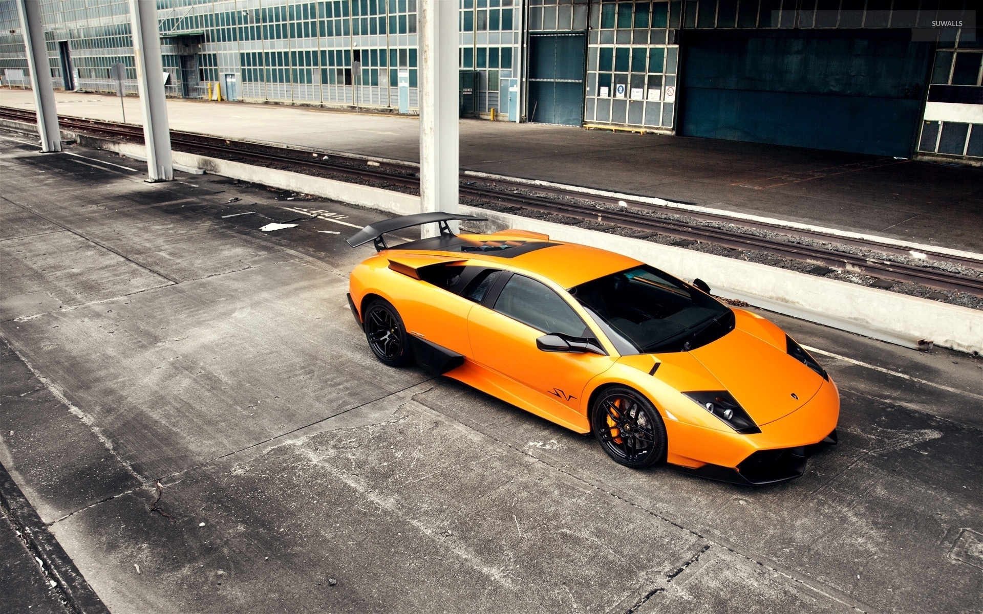 1920x1200 Lamborghini Murcielago top view wallpaper wallpaper, Desktop