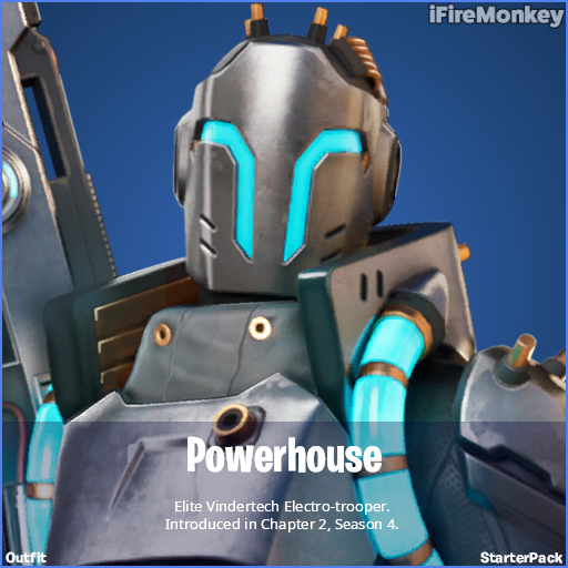 520x520 Powerhouse Fortnite wallpaper, Phone