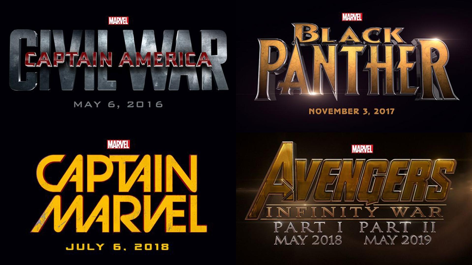 1920x1080 Marvel Announces New Movies: Black Panther, Captain Marvel, Avengers, Desktop