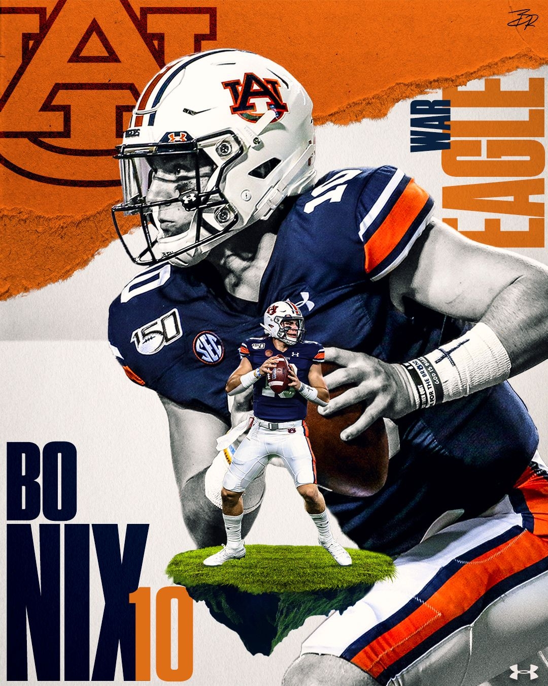 1080x1350 Bo Nix Graphic, Phone