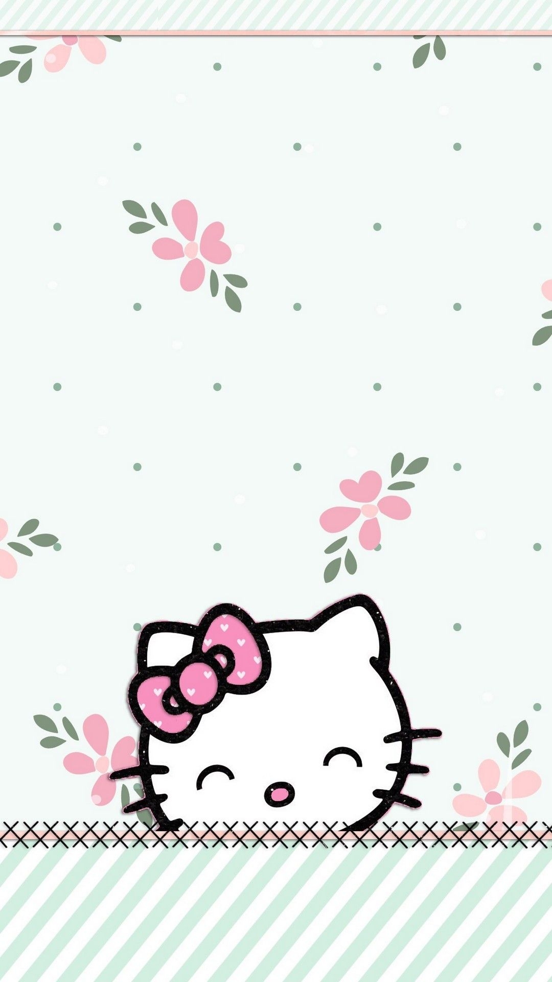 1080x1920 hello kitty wallpaper, text, cartoon, pink, pattern, clip art, wrapping paper, art, Phone