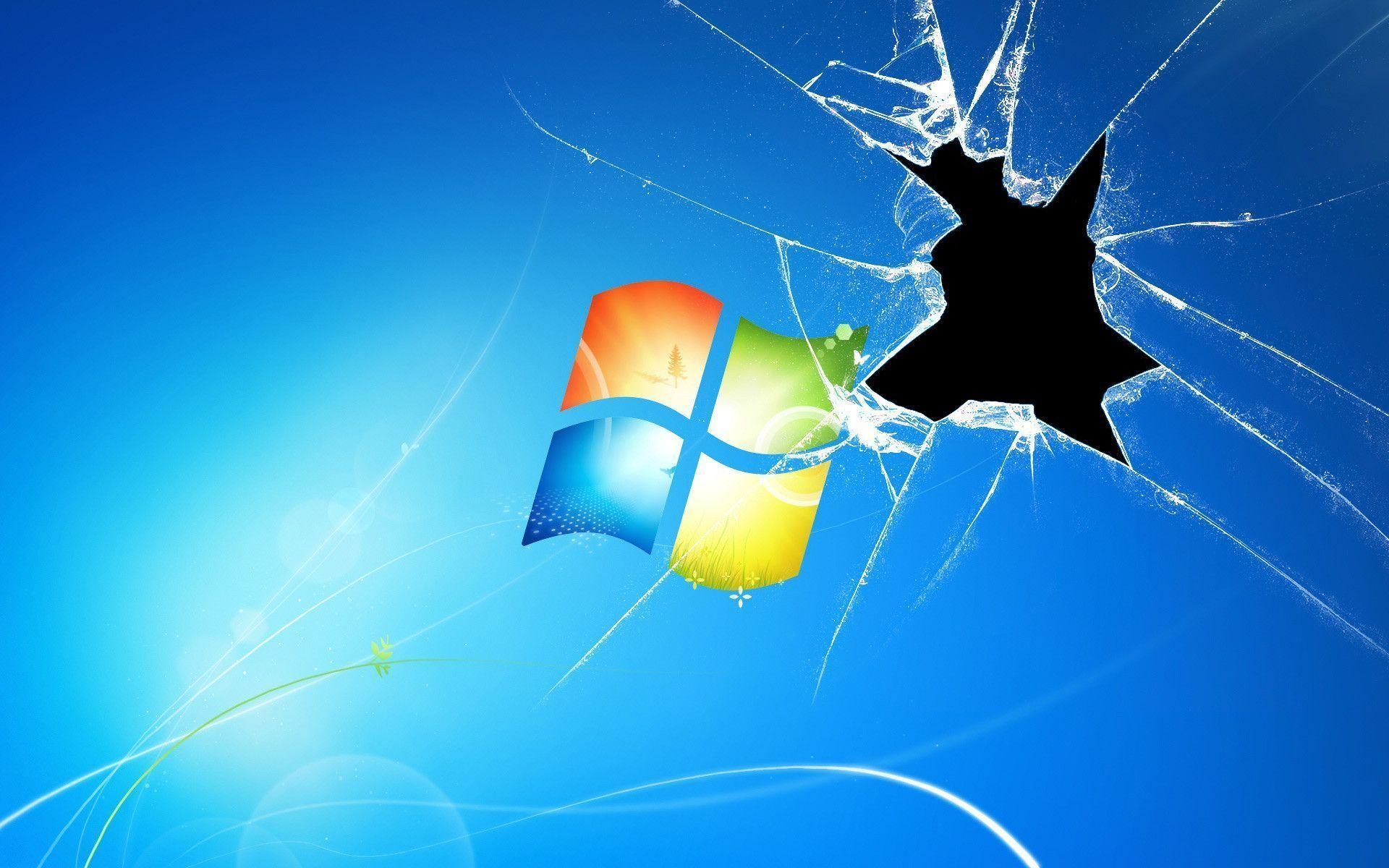 1920x1200 Realistic Cracked and Broken Screen Wallpaper, Desktop