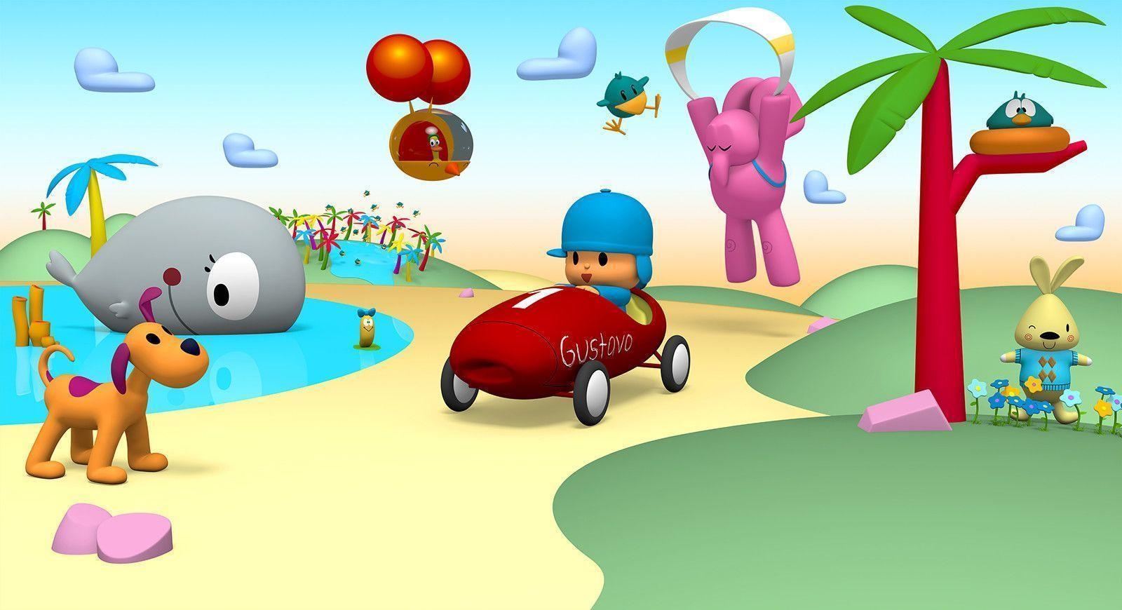 1600x870 Pocoyo WallPaper, André Pinguinha, Desktop