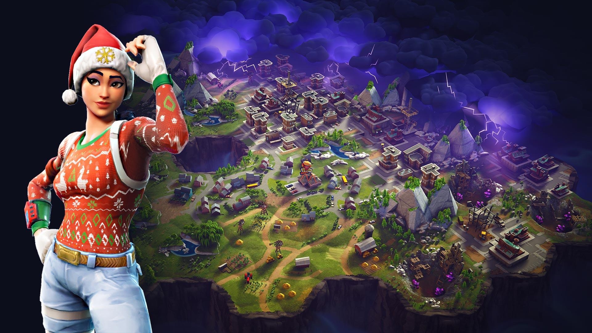 1920x1080 Fortnite Battle Royale Wallpaper Skin Nog Ops, Desktop