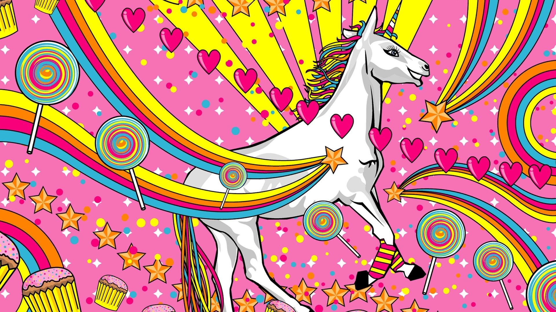 1920x1080 Best Cute Unicorn Wallpaper Cute Wallpaper, Desktop