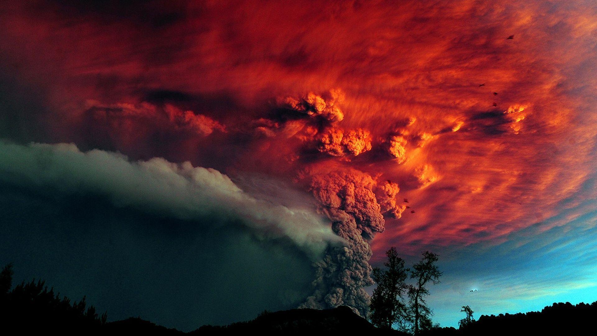 1920x1080 image For > Volcano Eruption Wallpaper HD, Desktop