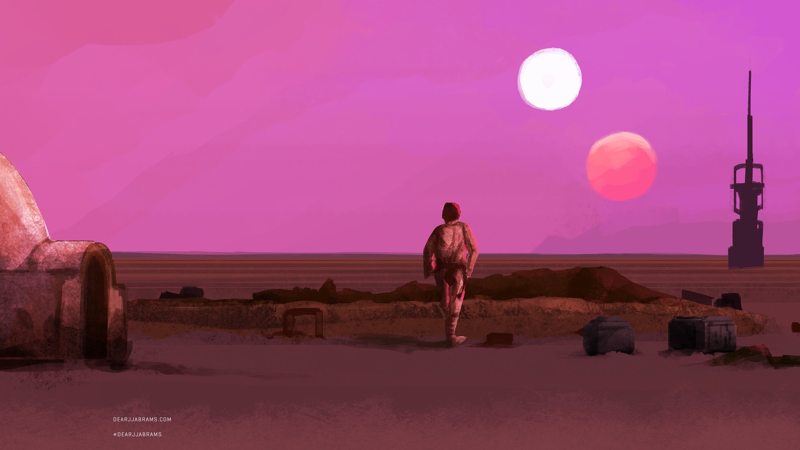 2560x1440 Star Wars Wallpaper Tatooine, Desktop