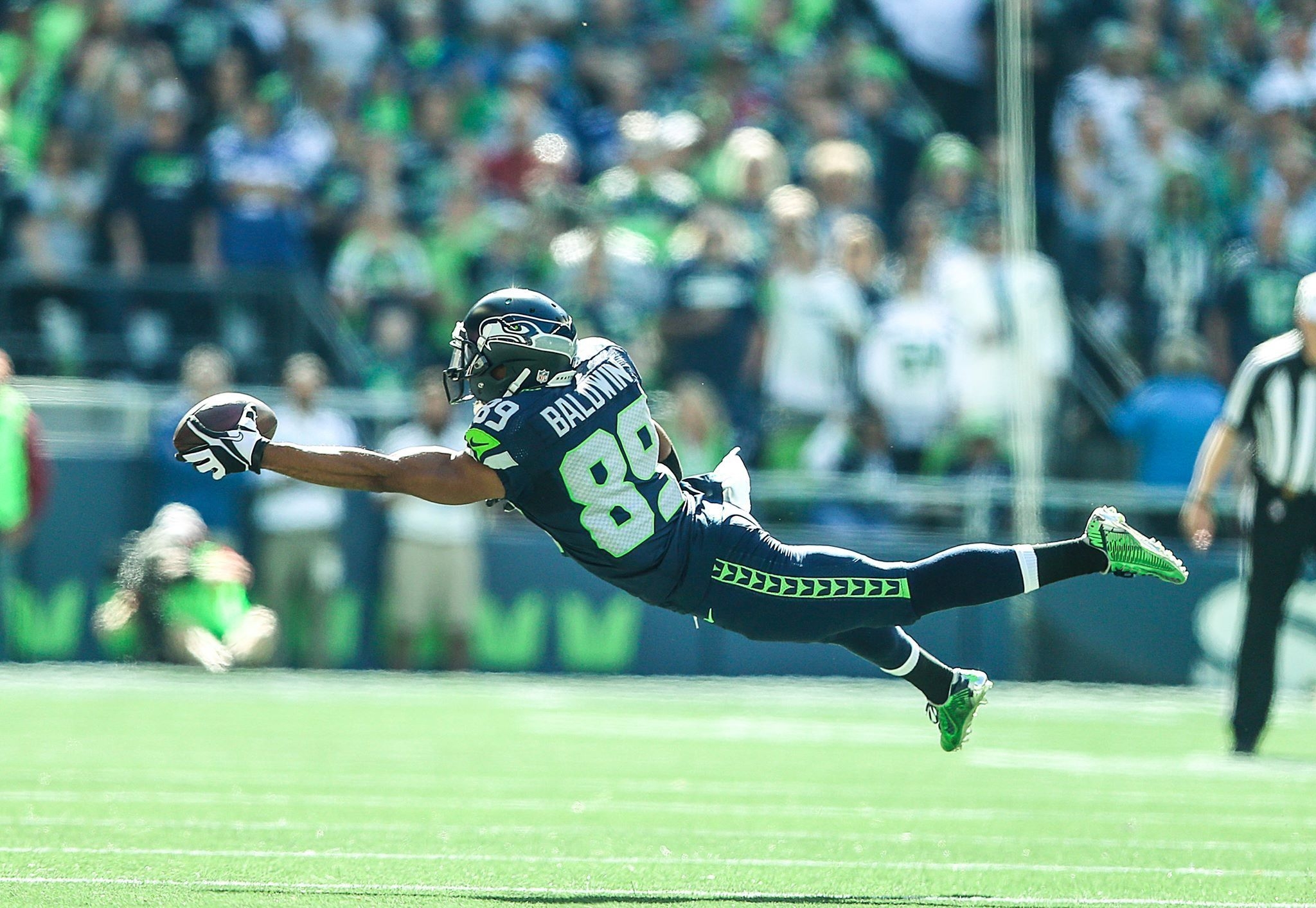 2050x1420 Doug Baldwin one handed catch. Seattle seahawks, Seahawks, Seattle seahawks football, Desktop