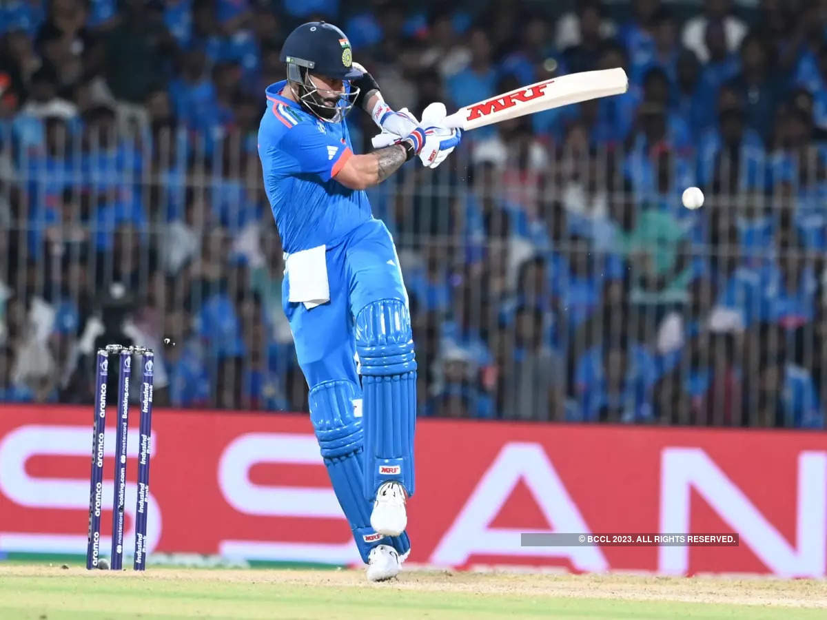 1200x900 India Vs Australia, 2023 ODI World Cup Action In Image: Kohli, KL Rahul Power India To 6 Wicket Victory, Desktop