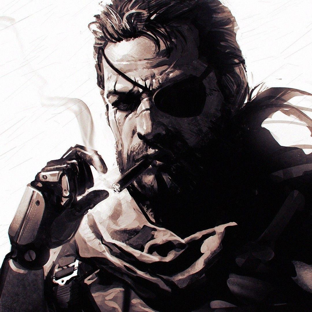 1080x1080 Venom Snake, Metal Gear Solid V: The Phantom Pain, Ilya Kuvshinov, Phone