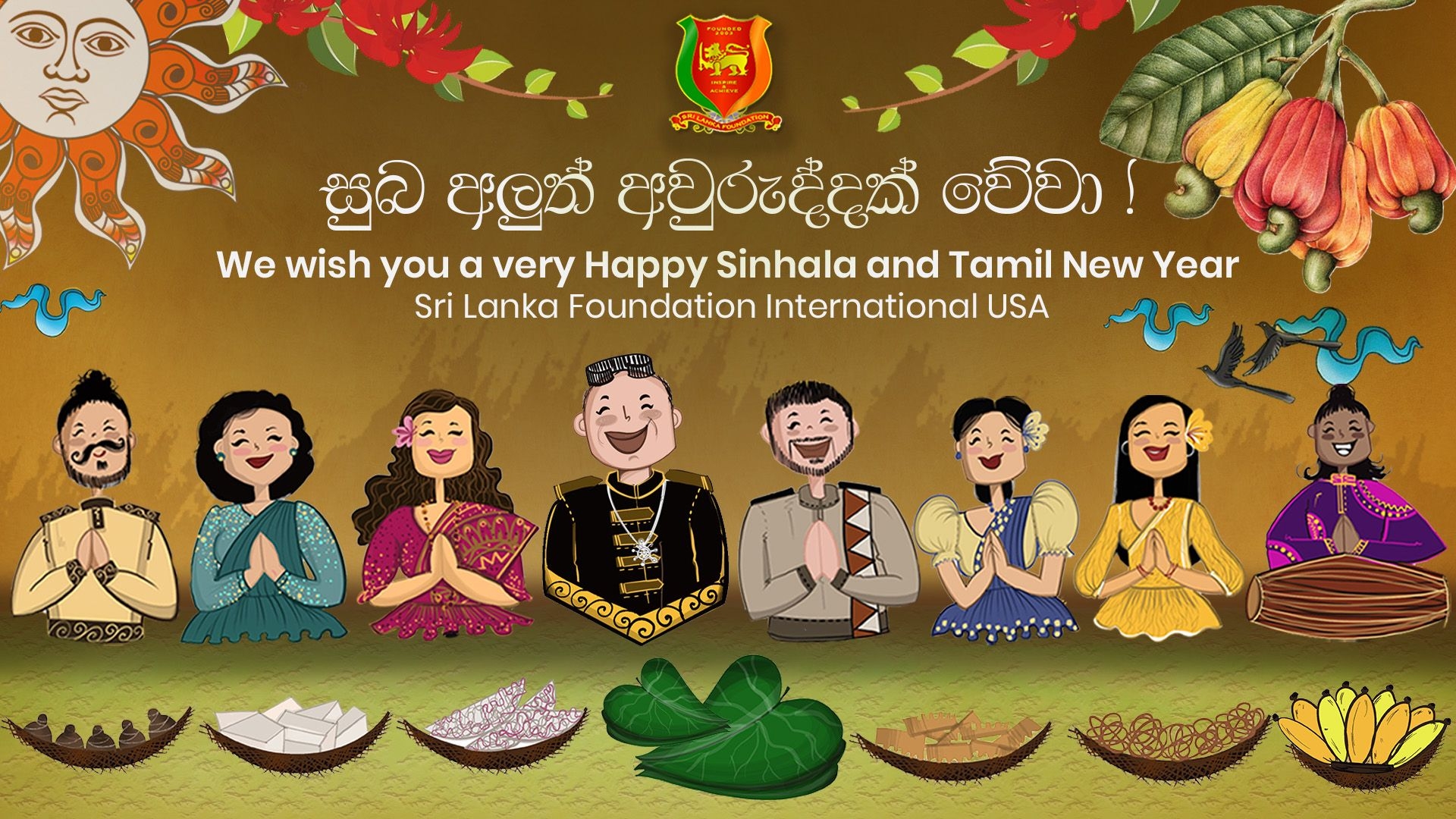 1920x1080 Sinhala Tamil New Year Greetings!! Lanka Foundation, Desktop