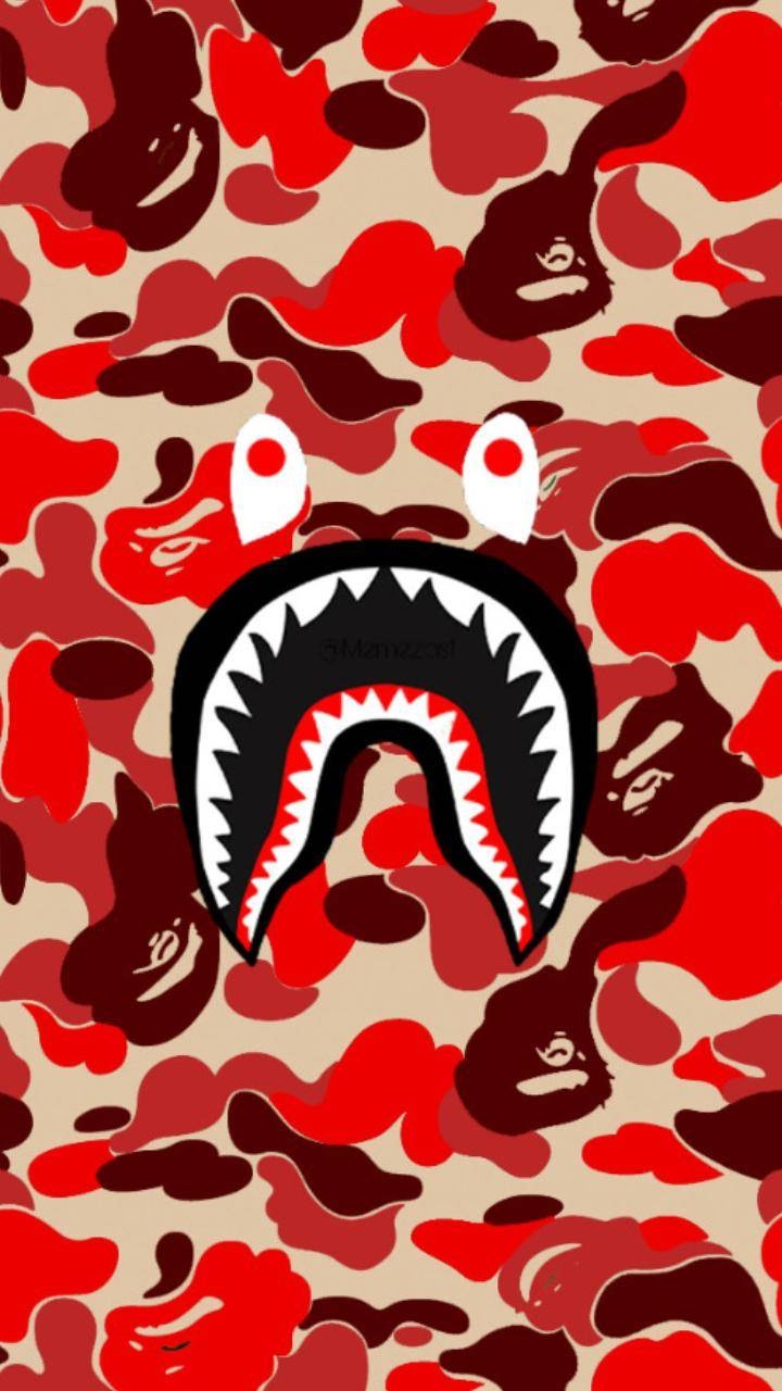 720x1280 Bape Shark wallpaper, Phone