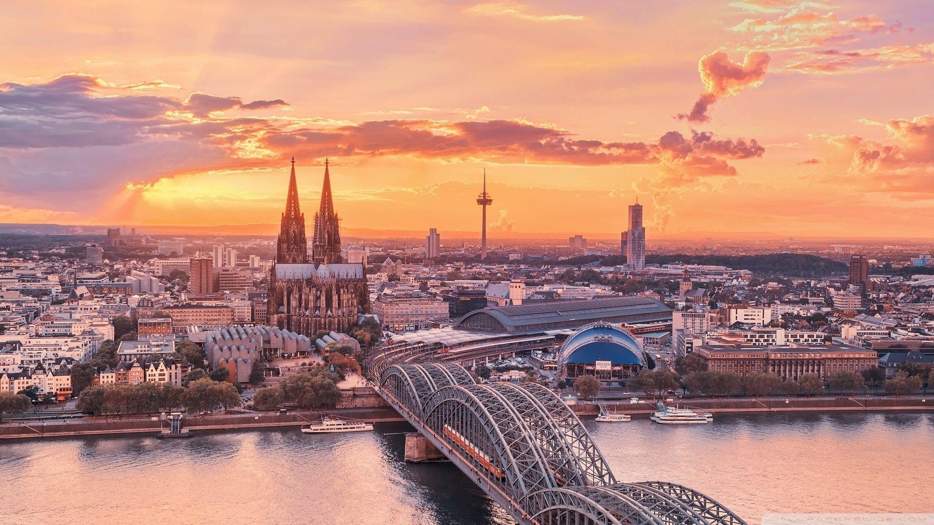 1920x1080 Cologne City HD desktop wallpaper, High Definition, Fullscreen, Desktop