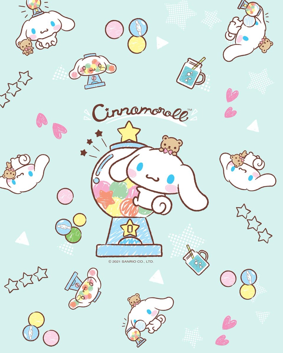 960x1200 Sanrio #Cinnamoroll on the go with new background for your phone!, Phone