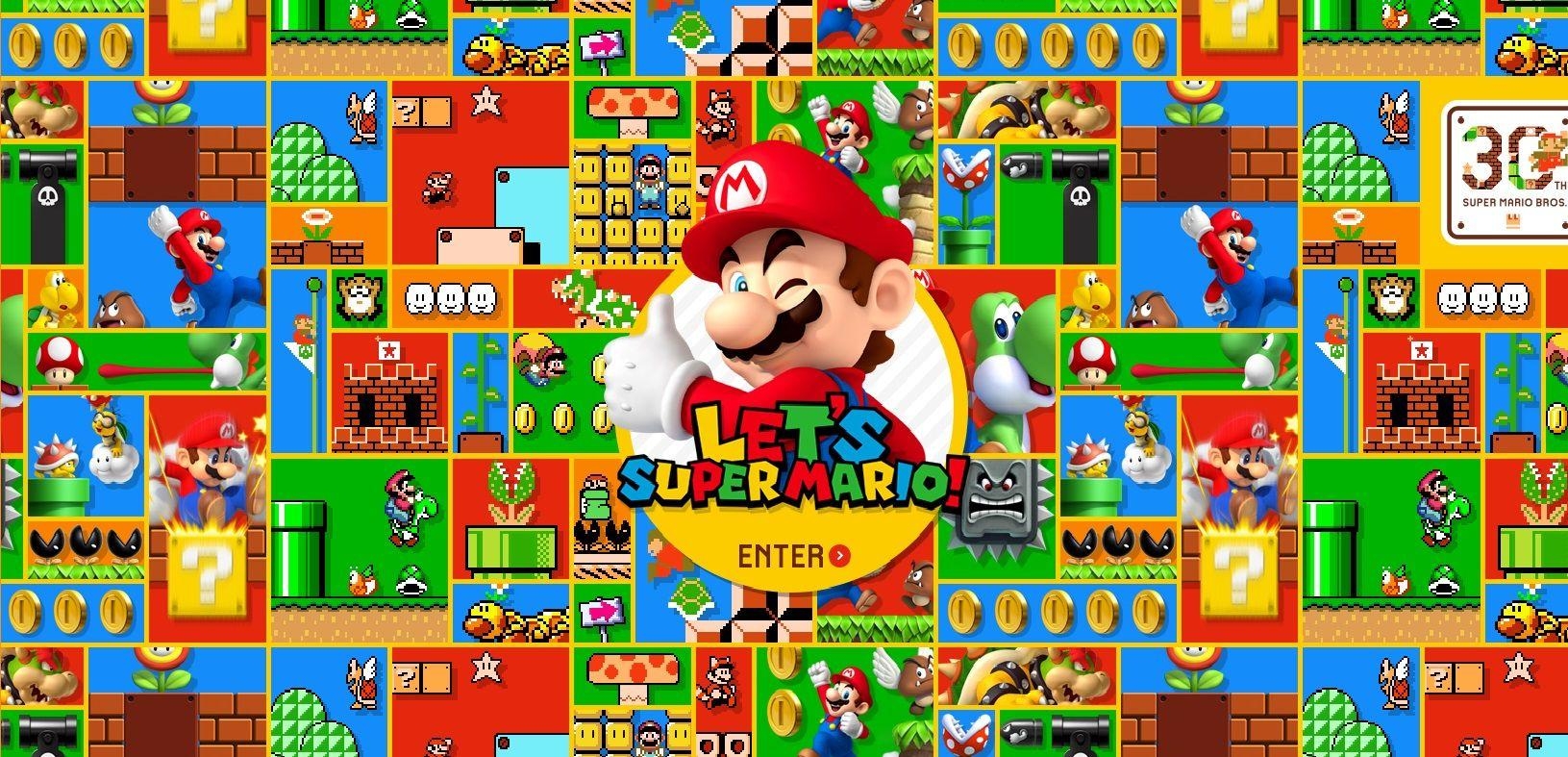 1640x790 Mario Wallpaper Free Mario Background, Dual Screen