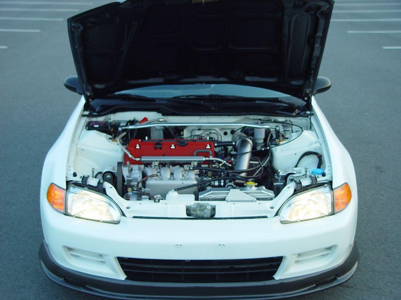 1280x960 WallpaperHonda Civic White EG Hatchback Tech, Desktop