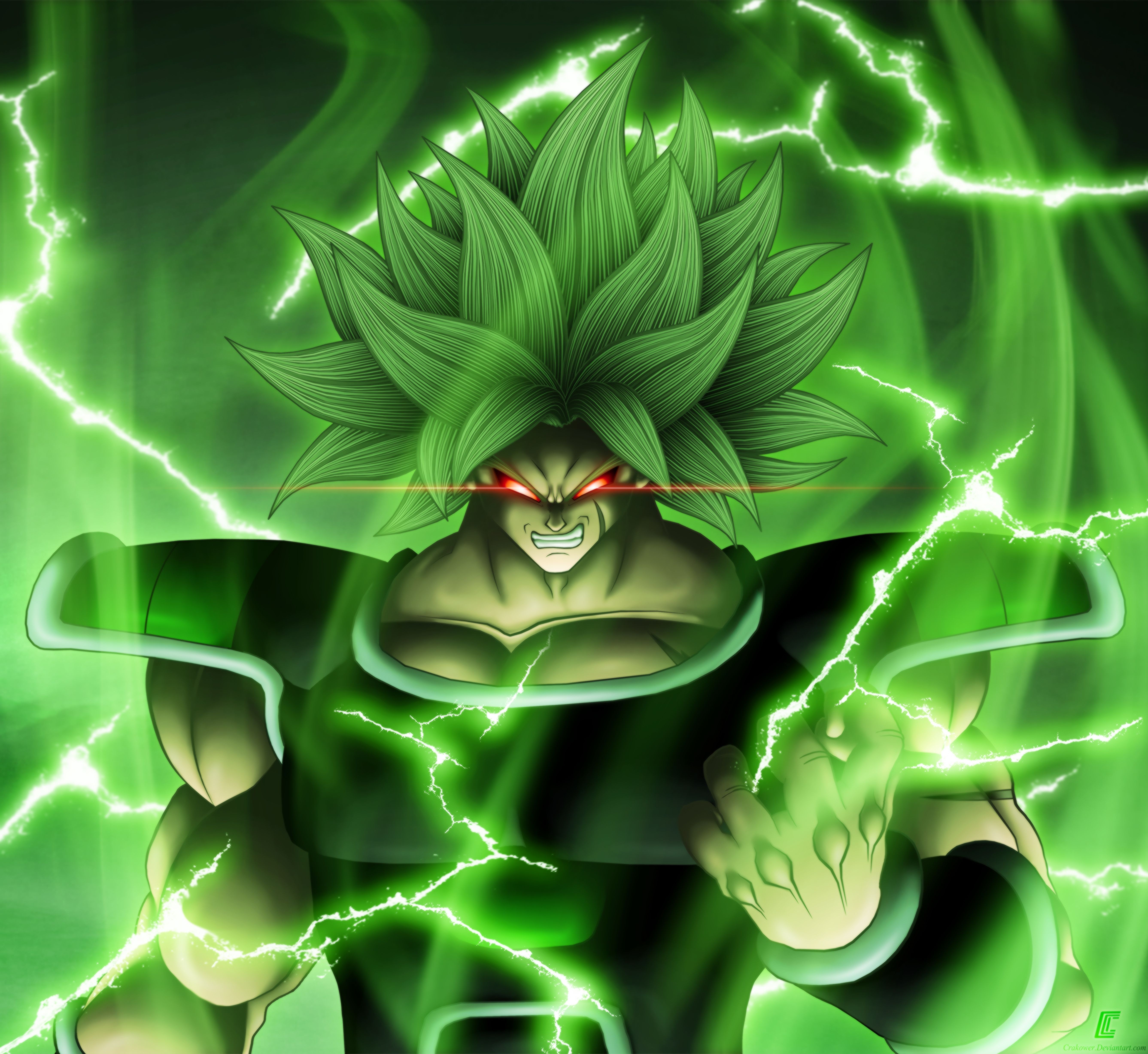 5350x4920 Coolest Broly 4K Background Movie 2018, Desktop