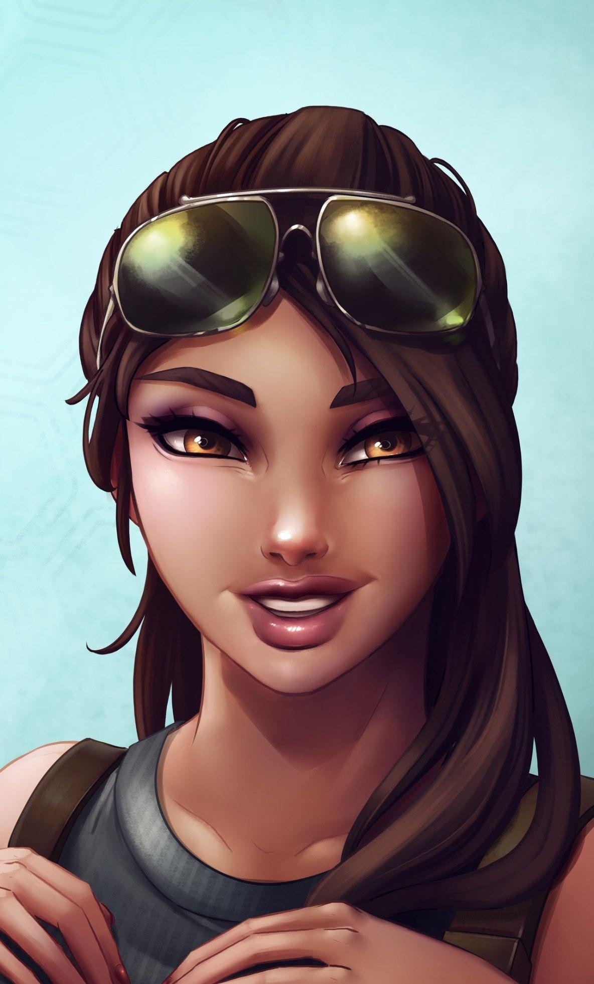 1190x1970 Wallpaper Fortnite Girls, Phone