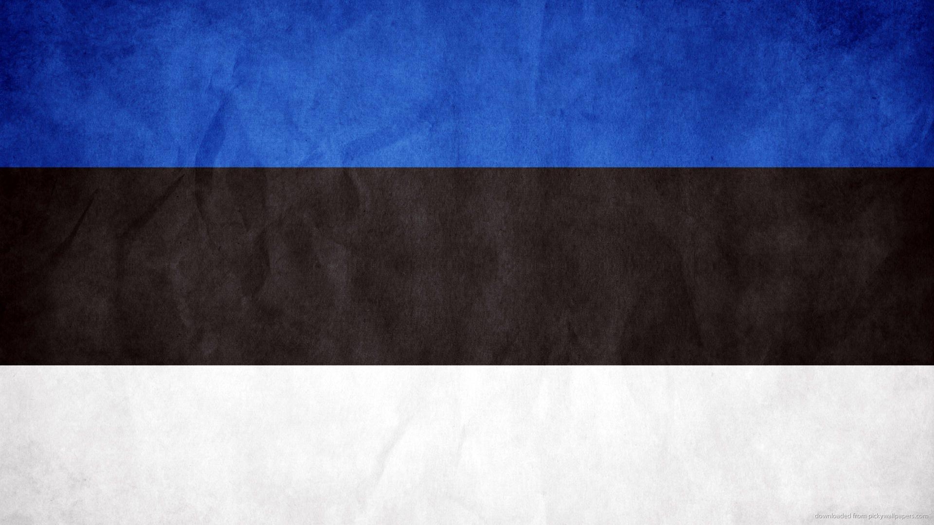 1920x1080 Wallpaper Of The Estonian Country Flag, Desktop