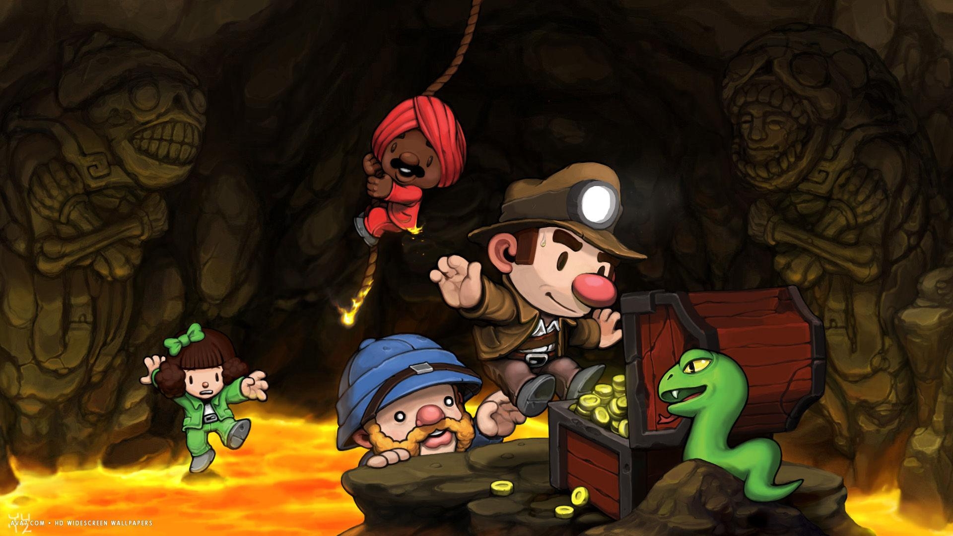 1920x1080 spelunky game HD widescreen wallpaper / games background, Desktop