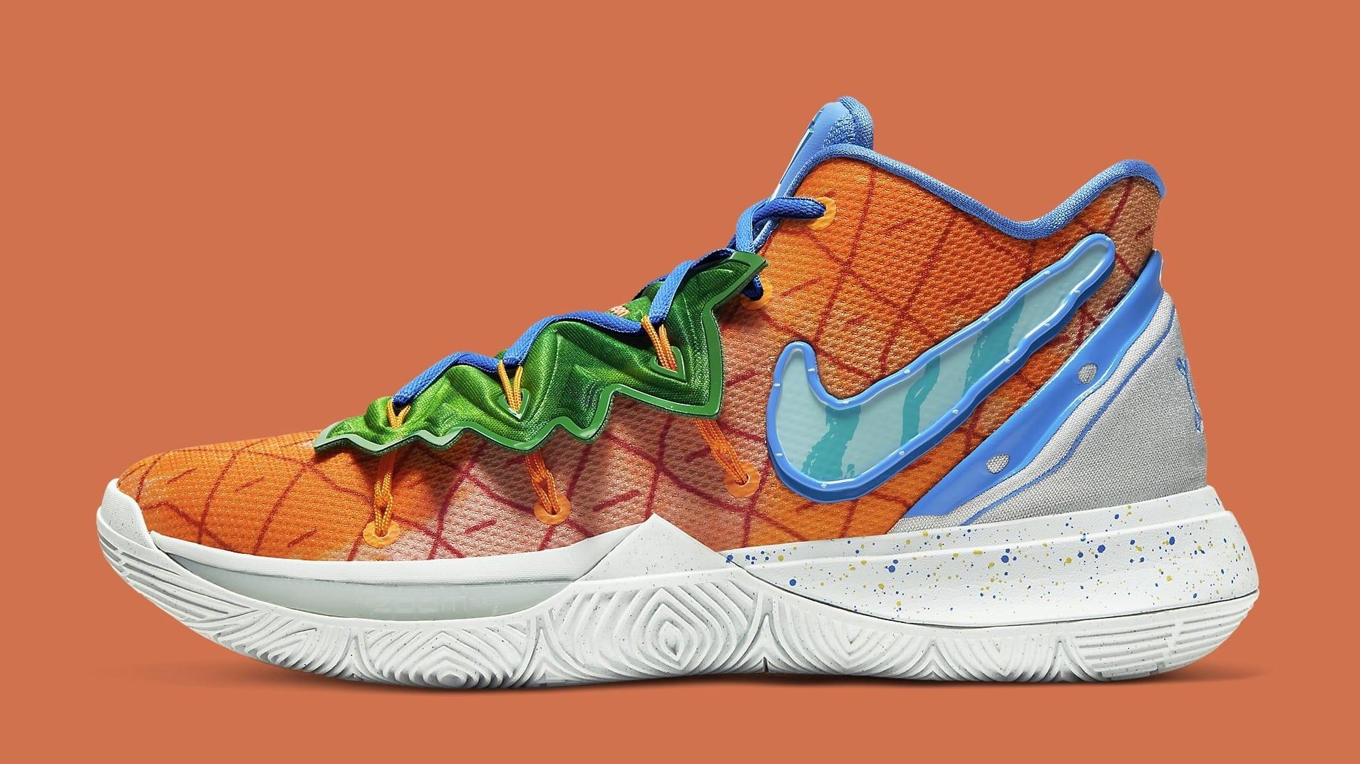 1910x1080 SpongeBob X Nike Kyrie 5 Pineapple House Release Date CJ6951 800, Desktop