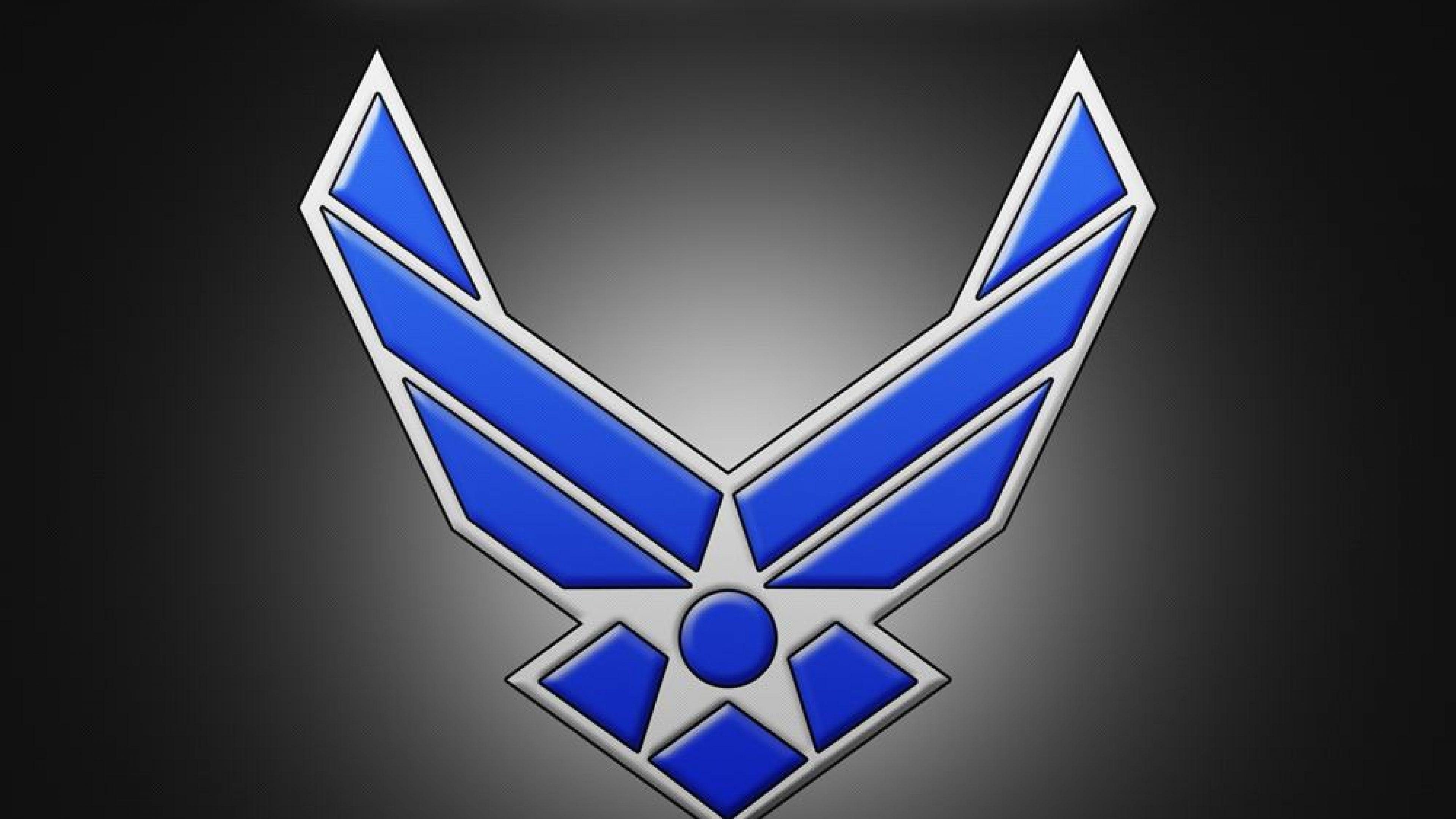 3840x2160 Air Force Logo Wallpaper, Desktop