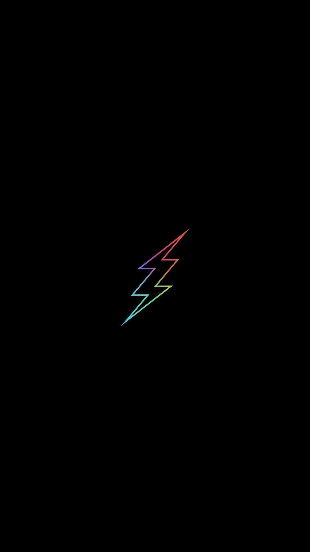 1080x1920 Minimal, flash, colorful, logo, minimal Wallpaper. Papel de, Phone