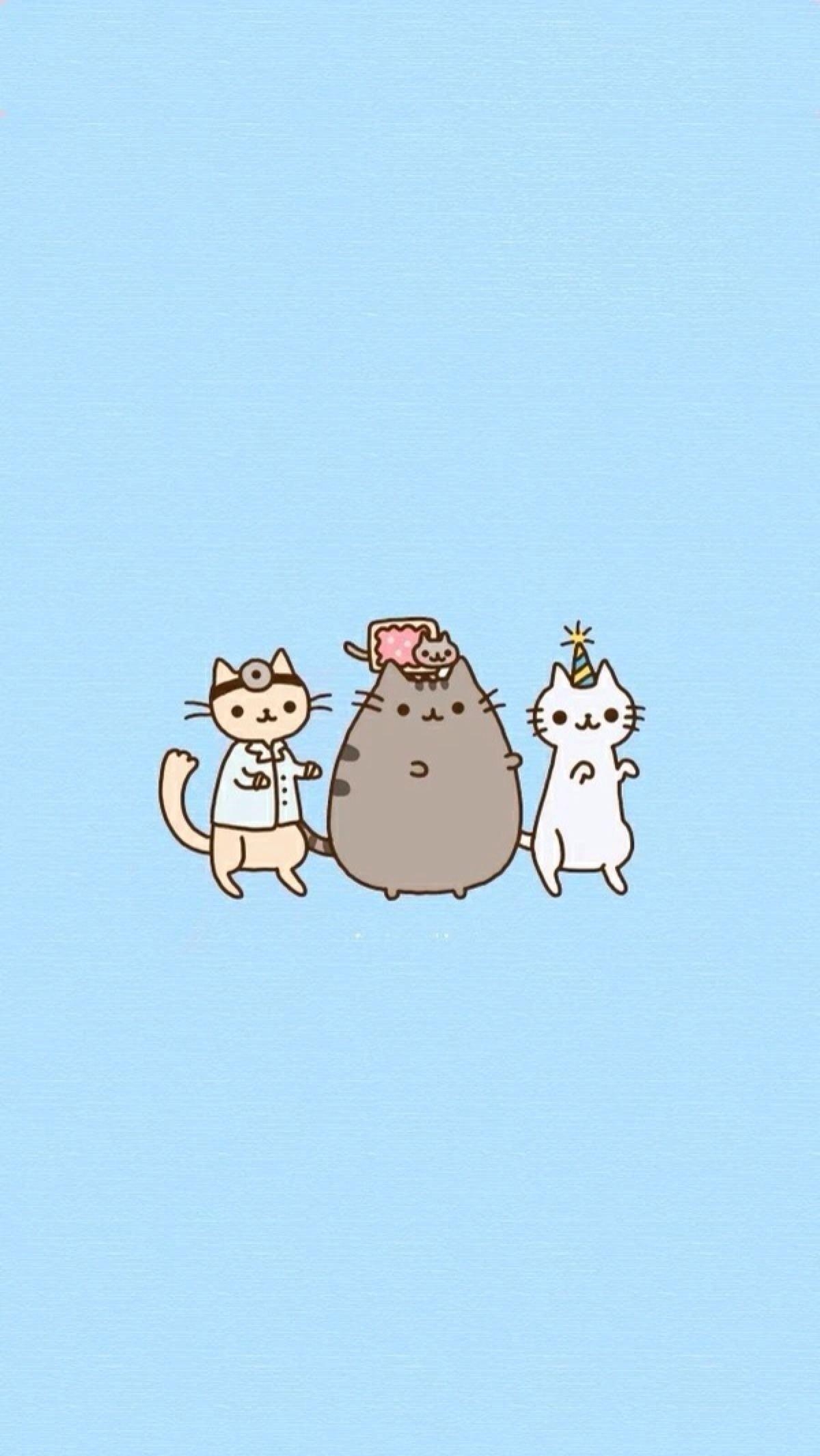 1200x2130 Pusheen The Cat Background. Funny Cat & Dog Picture, Phone