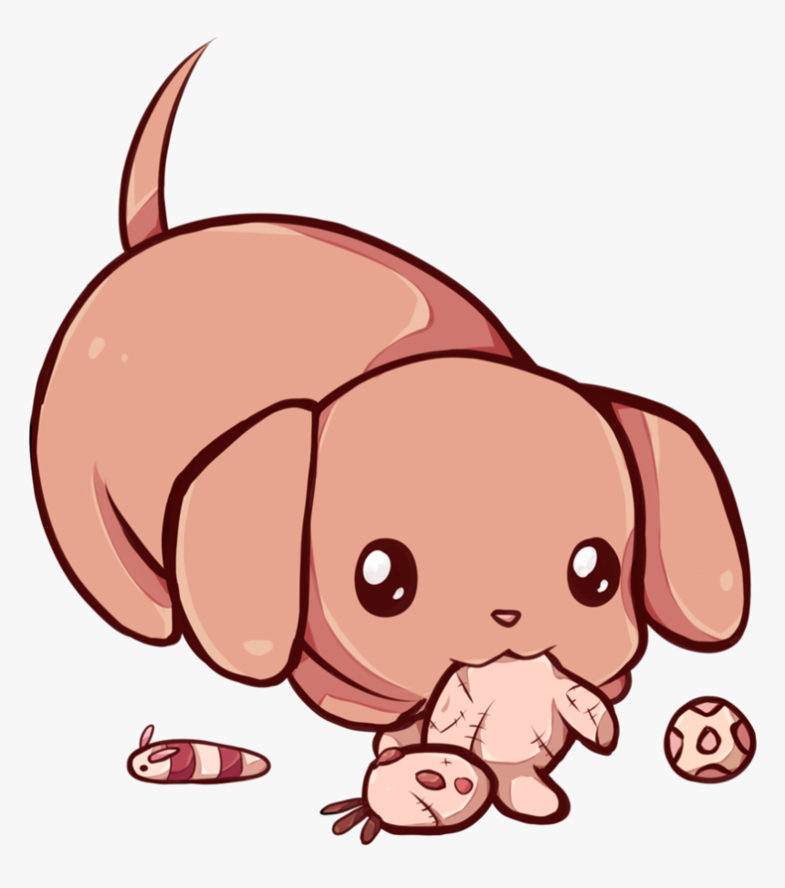 860x980 Kawaii By Dessineka On Cute Dog Wallpaper Cartoon, HD Png Download, Transparent Png Image, Phone