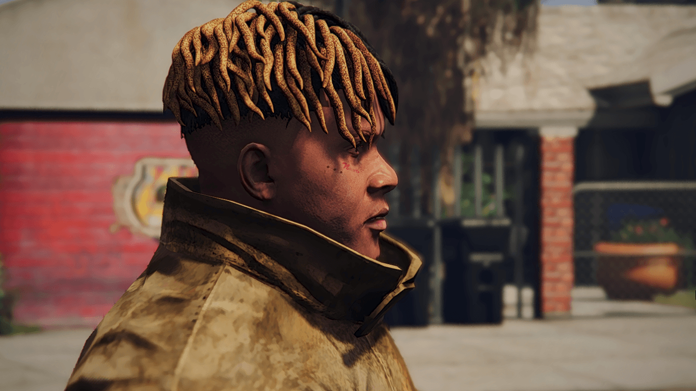 1370x770 XXXTENTACION Face Tattoos, Desktop