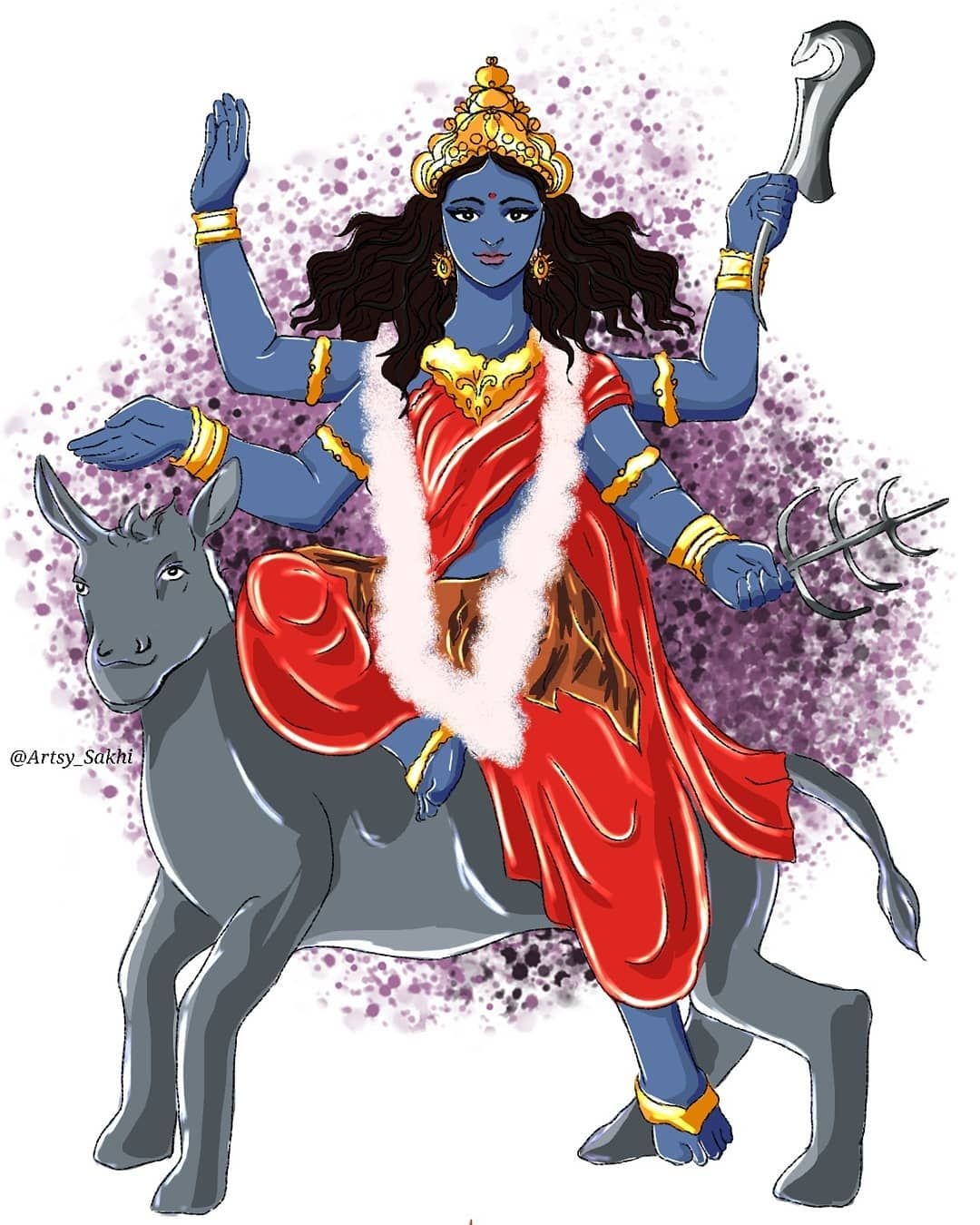 1080x1350 Mata Kaalratri ideas. durga goddess, durga image, durga maa, Phone