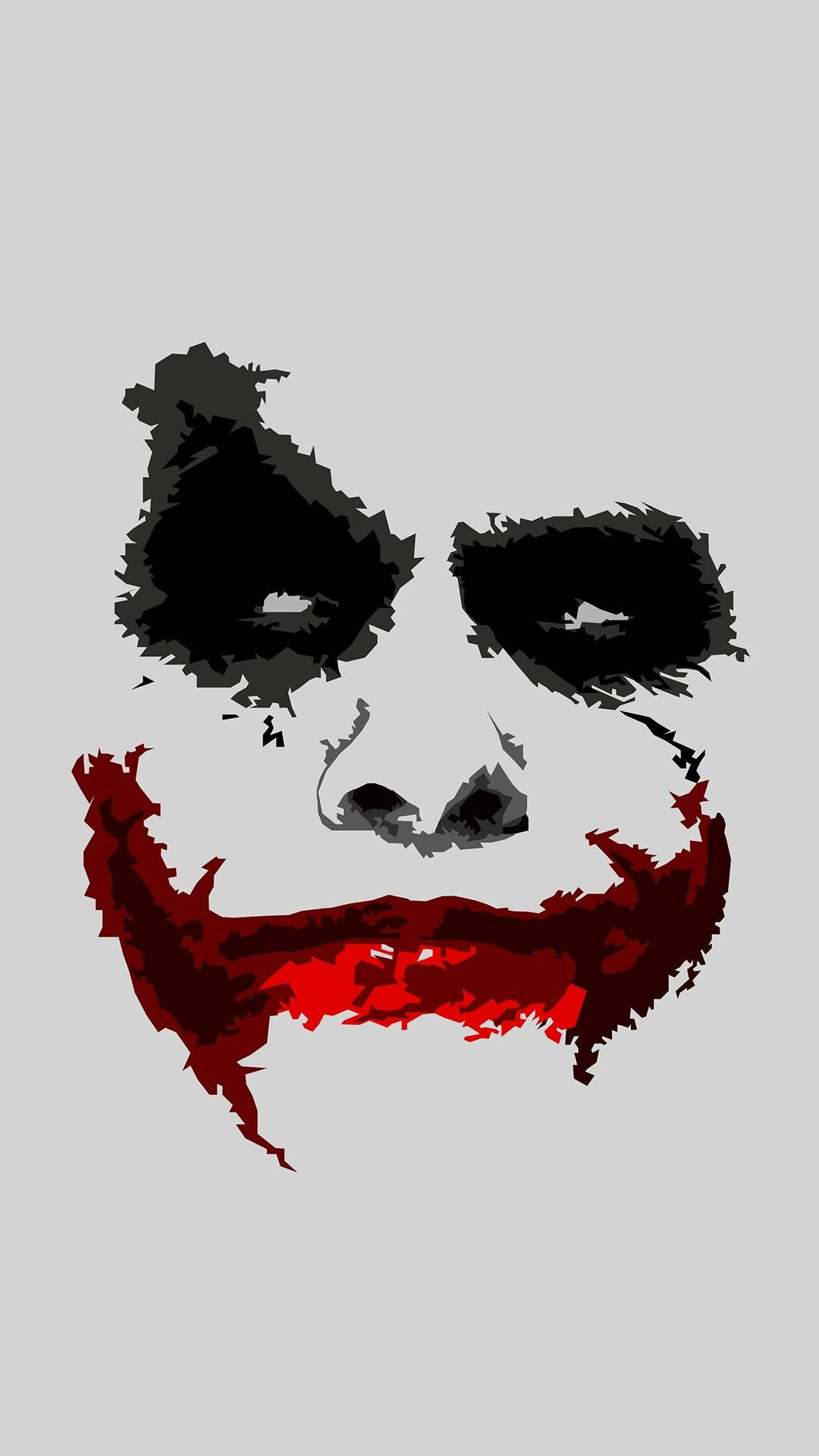 1080x1920 Minimalist Heath Ledger Joker Wallpaper, Phone