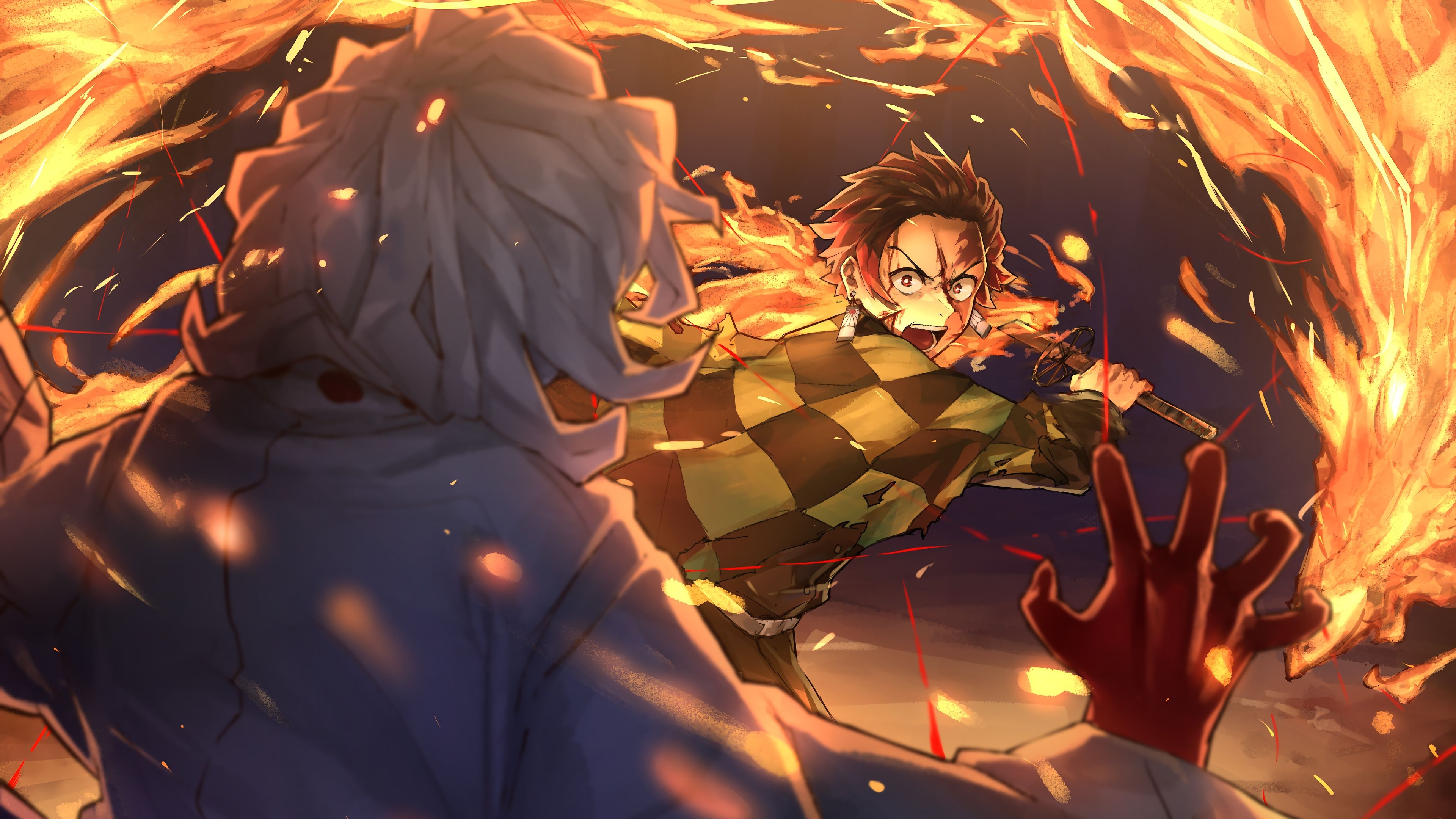 3840x2160 Free download Tanjiro vs Rui Kimetsu no Yaiba 4K Wallpaper 31012 [] for your Desktop, Mobile & Tablet. Explore Demon Slayer Kimetsu No Yaiba 4K Wallpaper. Demon Slayer Kimetsu, Desktop