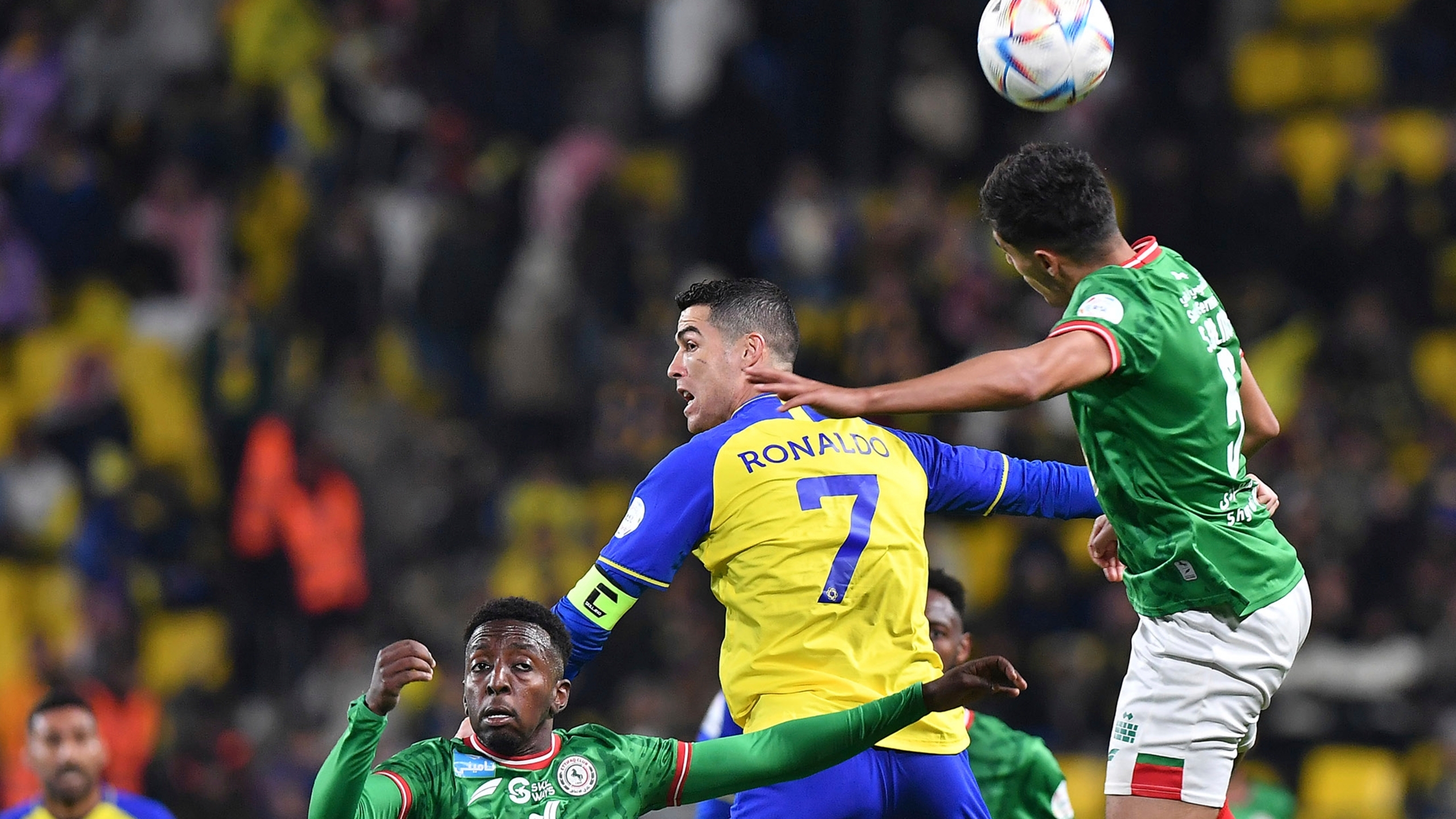 2560x1440 Ronaldo makes Saudi league debut for Al Nassr, doesn't score, Desktop