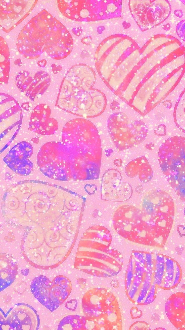 740x1310 Pink wallpaper designs. Glittery, Phone