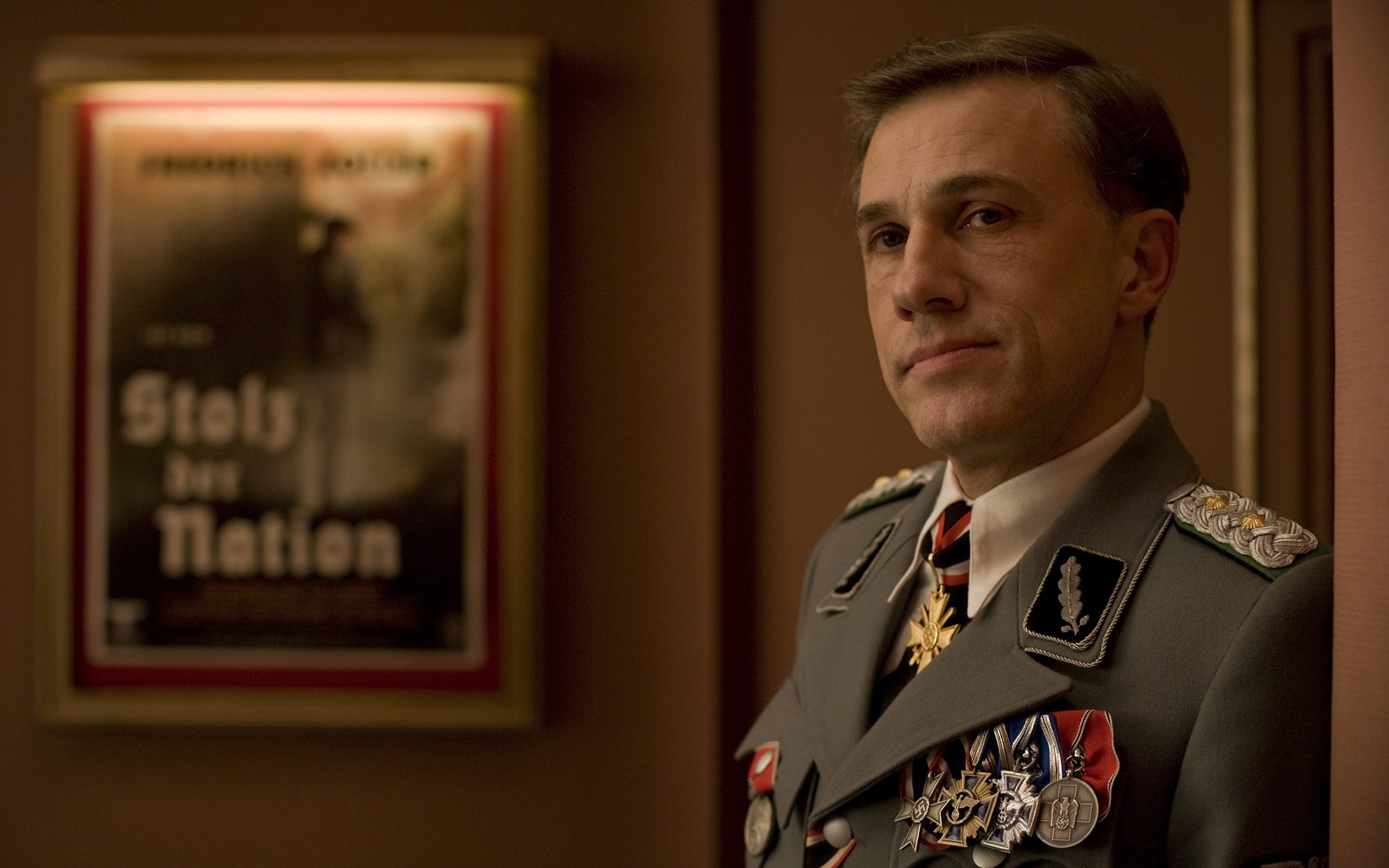 3840x2400 image Inglourious Basterds Man Christoph Waltz Movies, Desktop