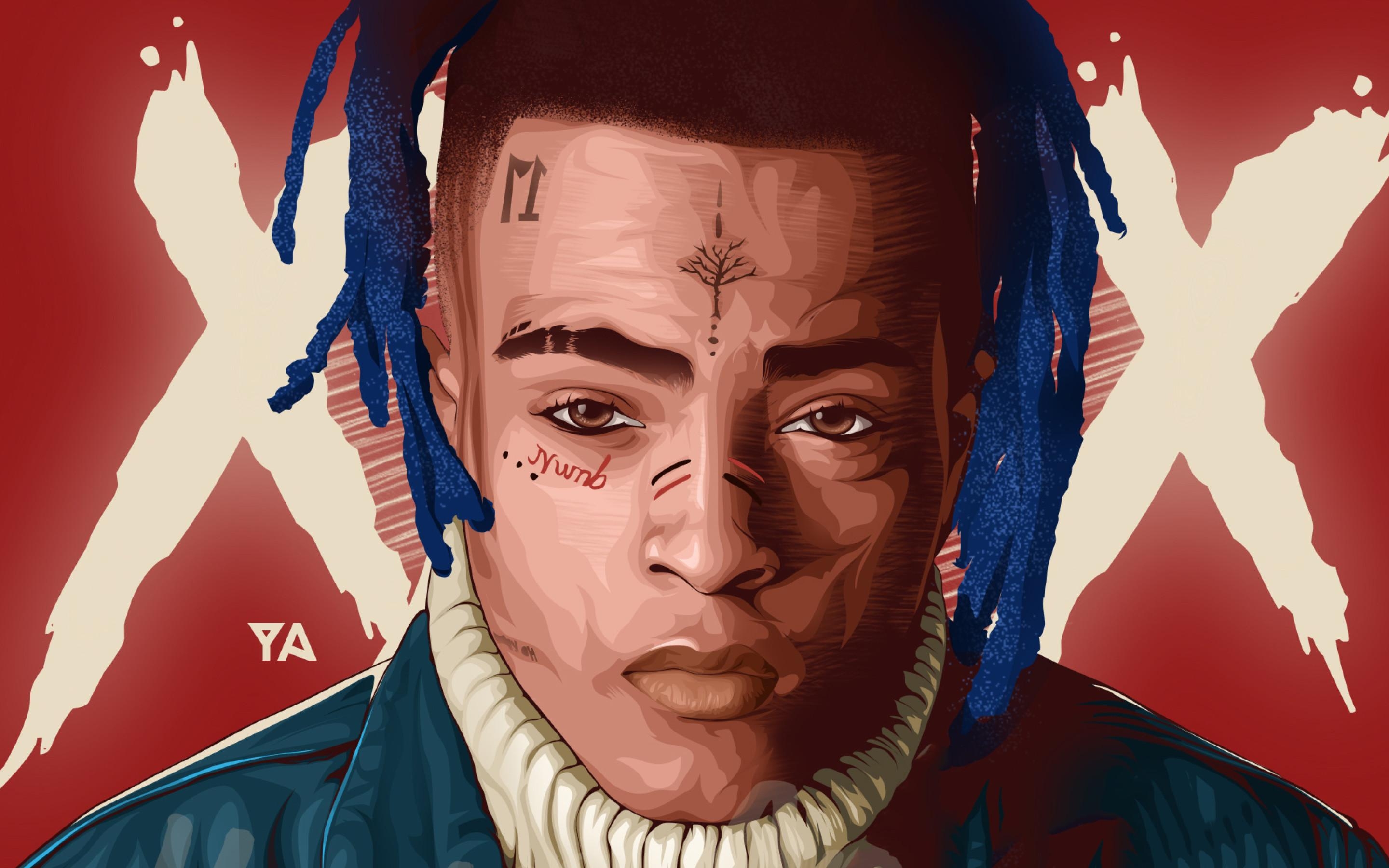 2880x1800 XXXTentacion Artwork Macbook Pro Retina HD 4k, Desktop