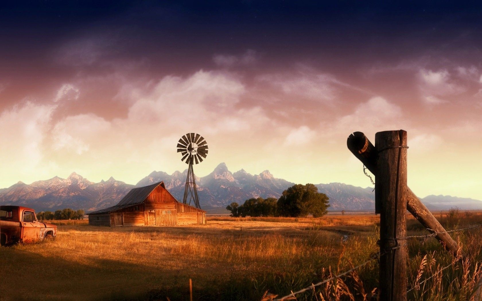 1680x1050 Old Farm Wallpaper Free Old Farm Background, Desktop