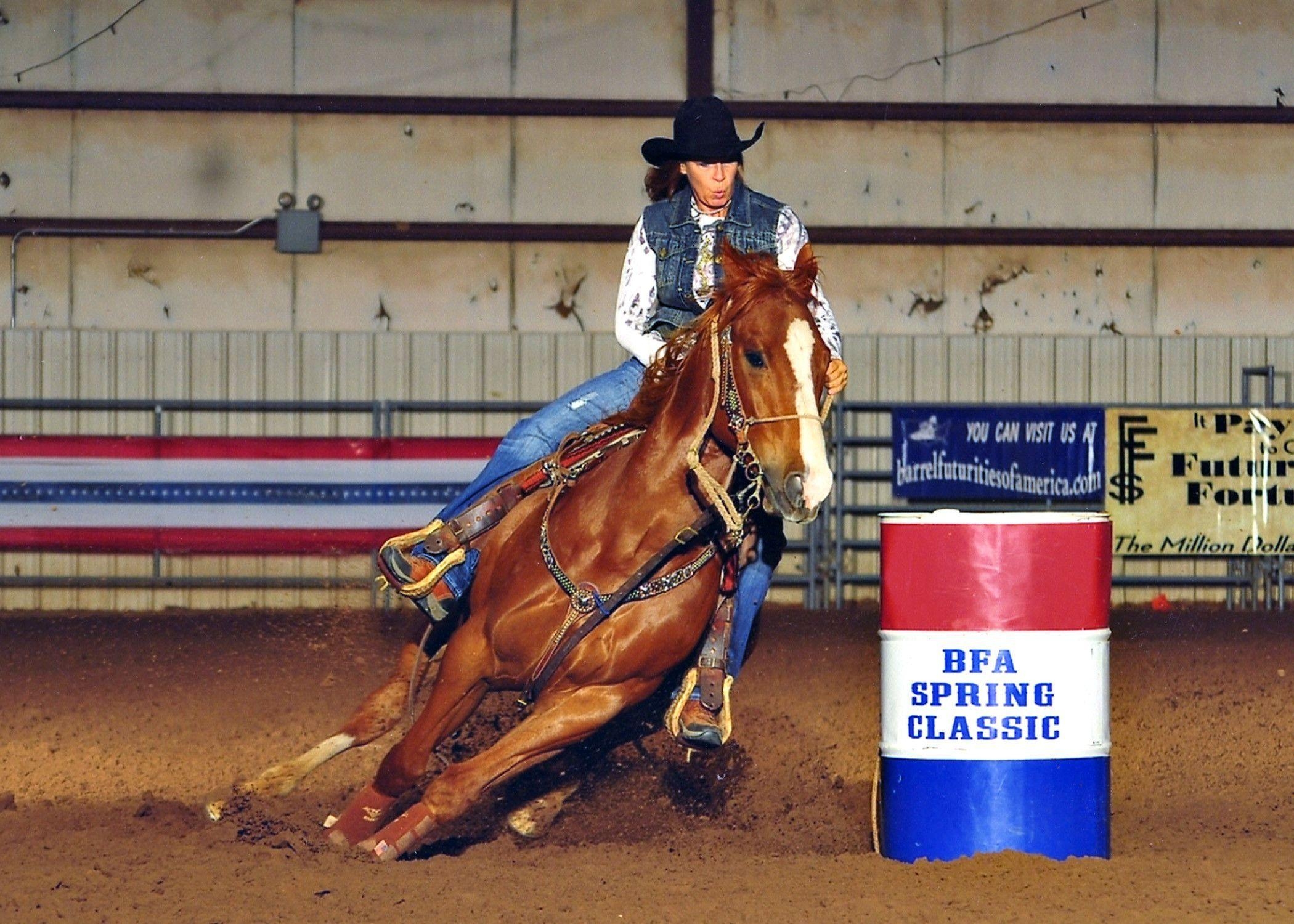 2100x1500 Debbie Keim Barrel Racing, Desktop